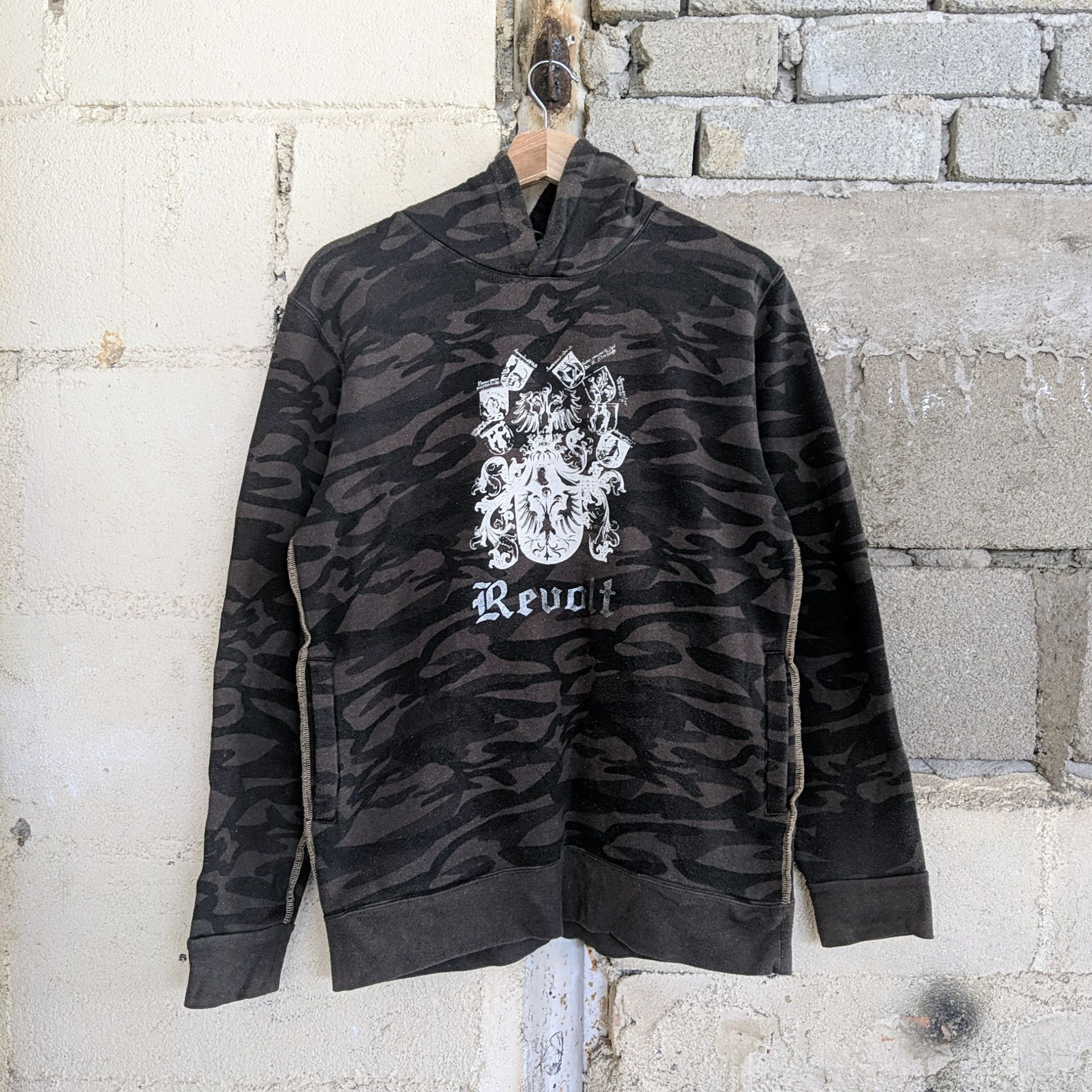 Other Vintage Splendid Reuolt Sweater Hoodies Camo Size US M / EU 48-50 / 2 - 1 Thumbnail