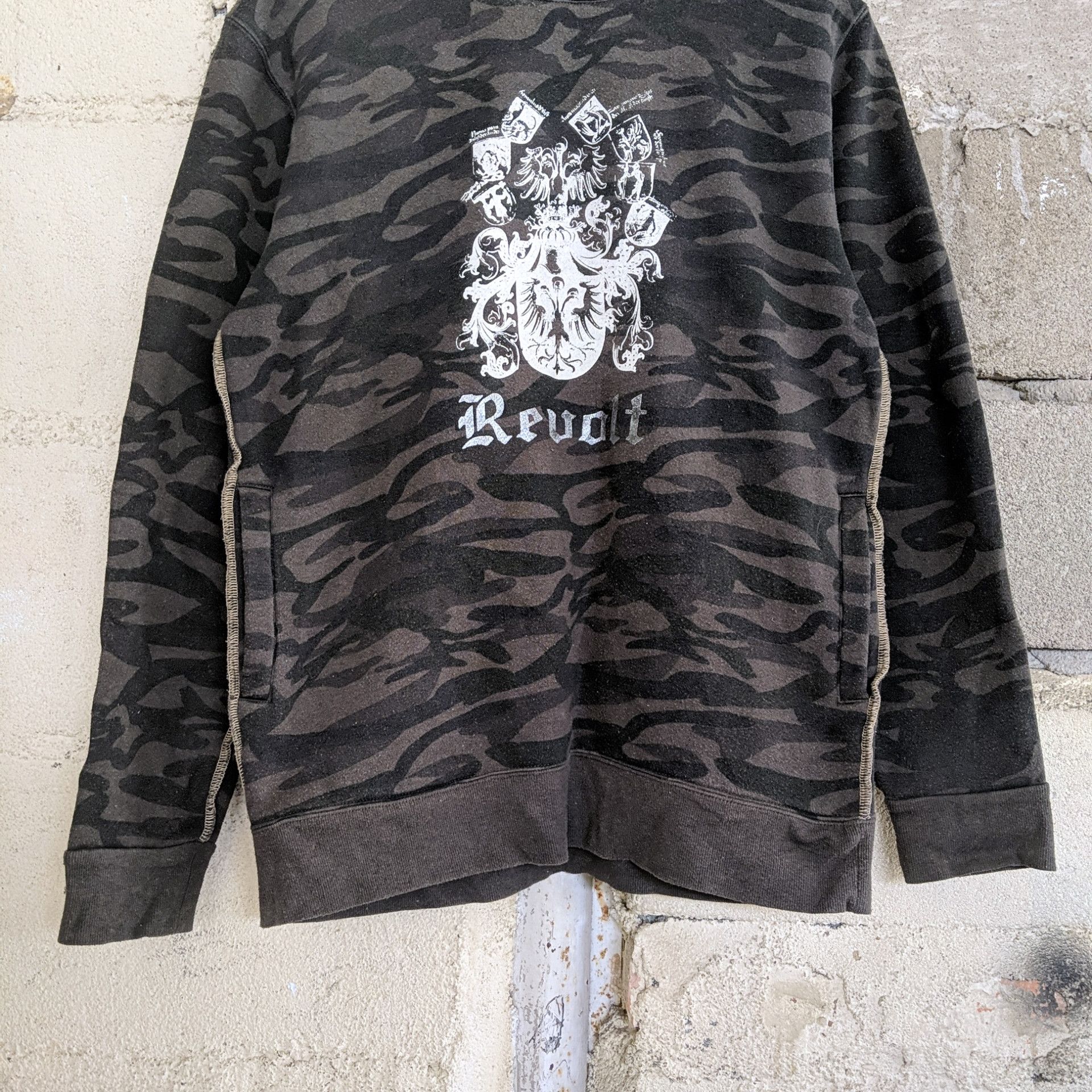 Other Vintage Splendid Reuolt Sweater Hoodies Camo Size US M / EU 48-50 / 2 - 3 Thumbnail