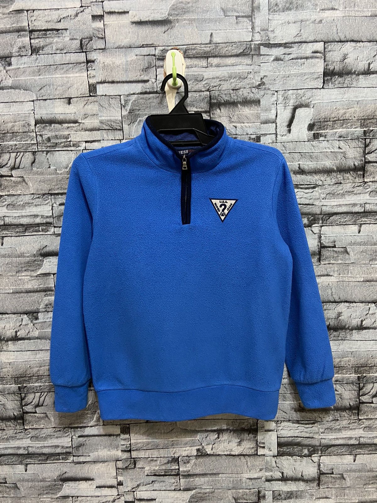 Guess Guess Fleece Sweatshirt embroidered 155 (kid) fit XS Size US XS / EU 42 / 0 - 2 Thumbnail