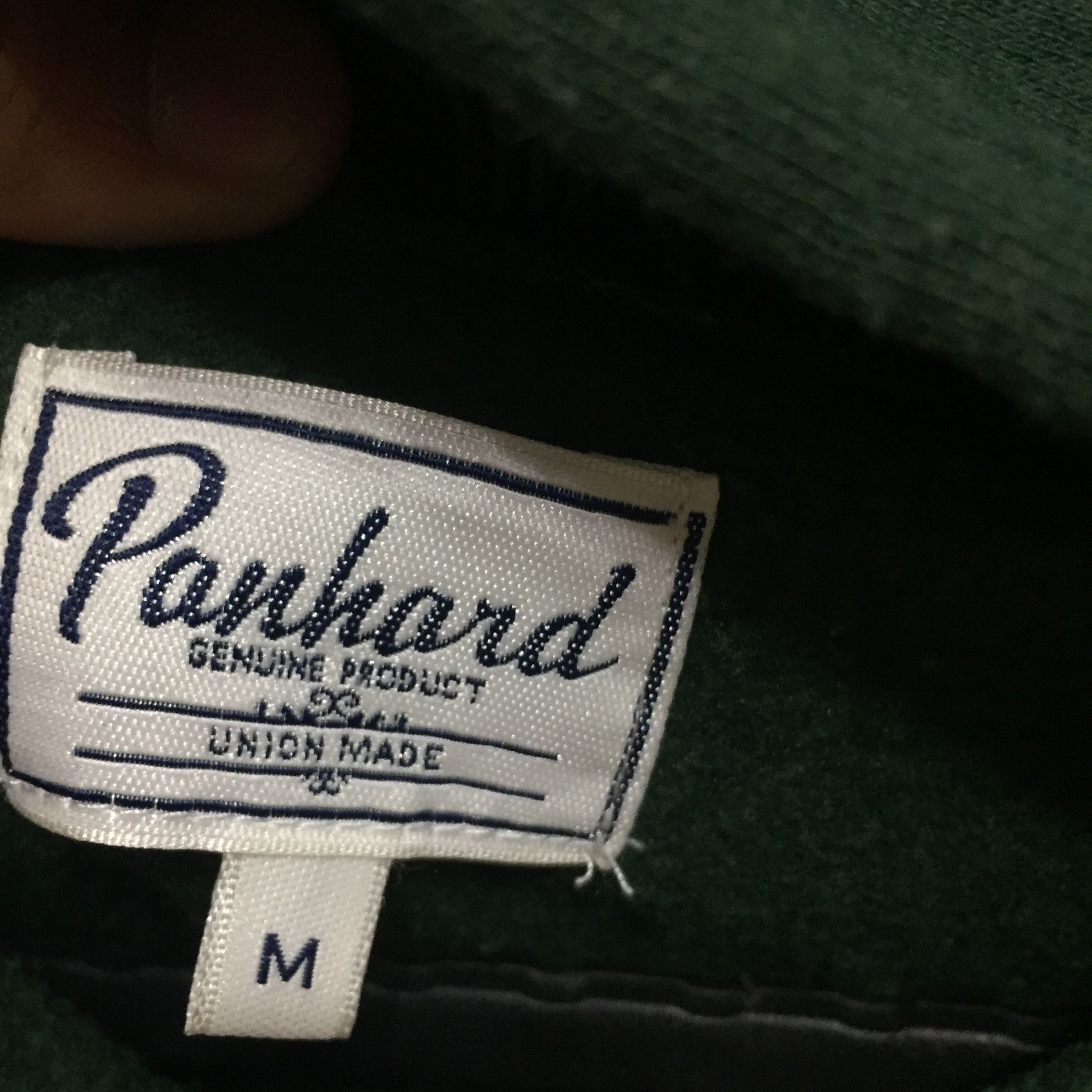Japanese Brand Panhard hoodie spellout Up To You size M Size US M / EU 48-50 / 2 - 3 Thumbnail