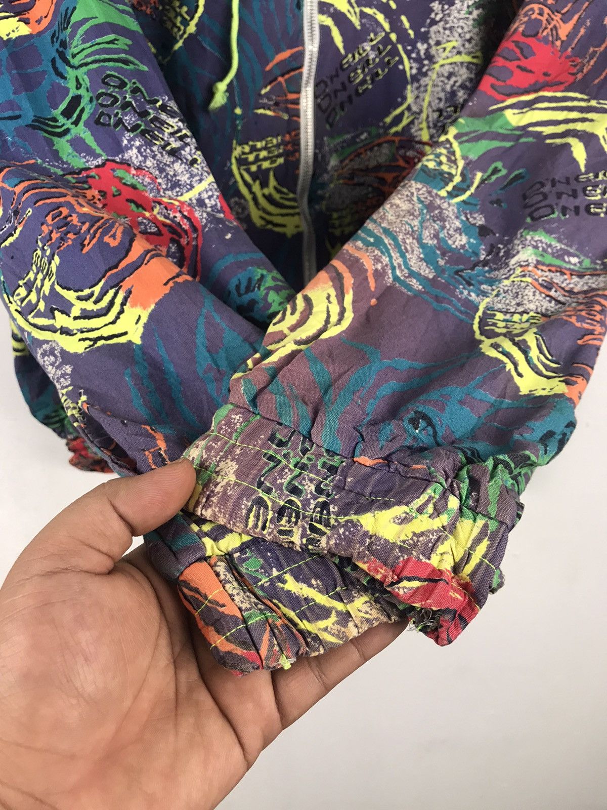 O'Neill × Vintage Very Rare Oneill Surf Full Zipper Light Jacket Size US M / EU 48-50 / 2 - 7 Thumbnail