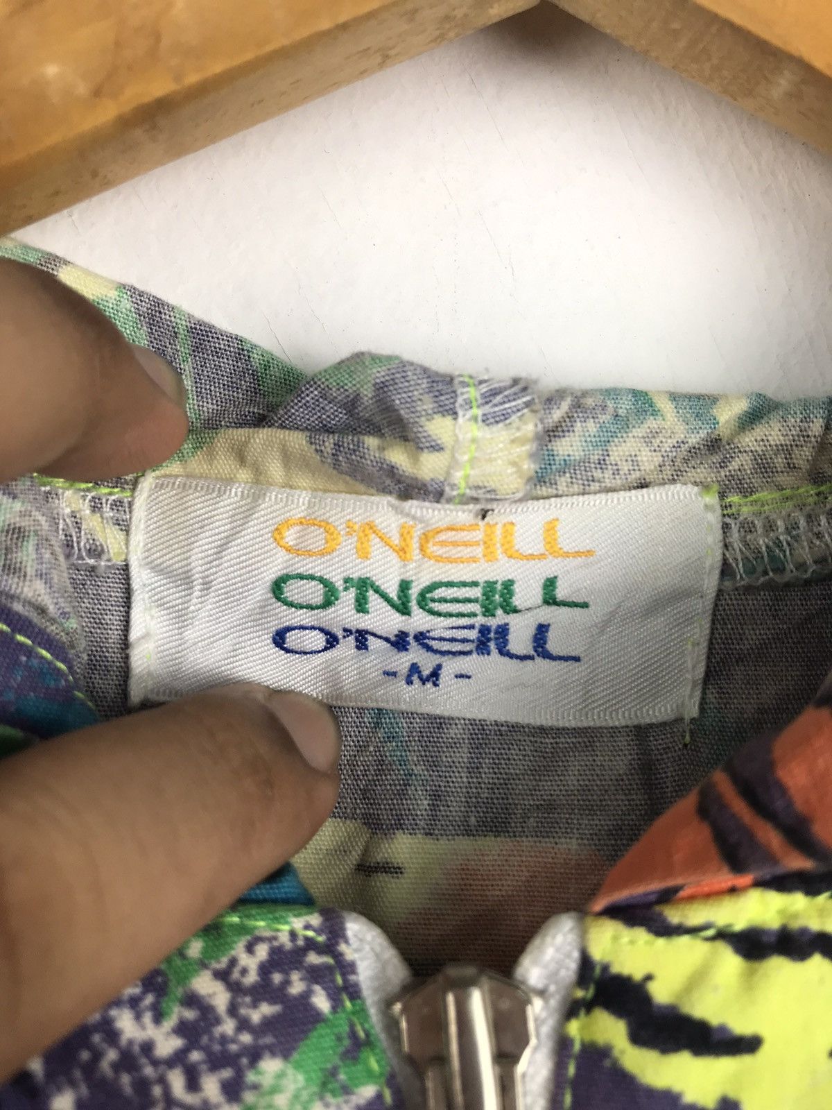 O'Neill × Vintage Very Rare Oneill Surf Full Zipper Light Jacket Size US M / EU 48-50 / 2 - 4 Thumbnail