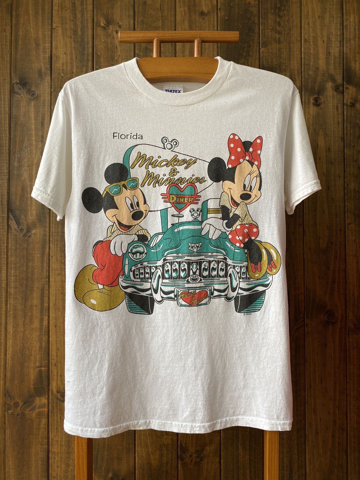 Vintage 90s Mickey & Minnie RARE tee