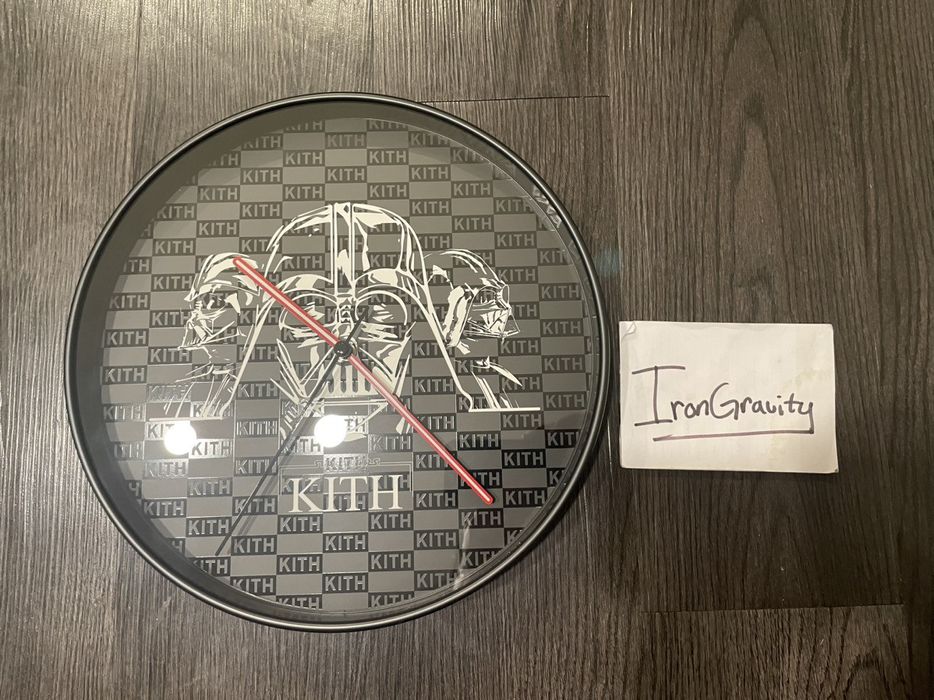 Kith Kith x Star Wars Darth Vader Wall Clock | Grailed