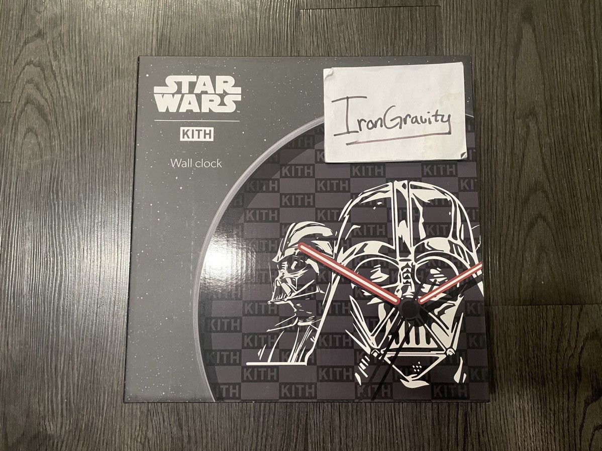 Kith × Star Wars Kith x Star Wars Darth Vader Wall Clock Size ONE SIZE - 2 Thumbnail