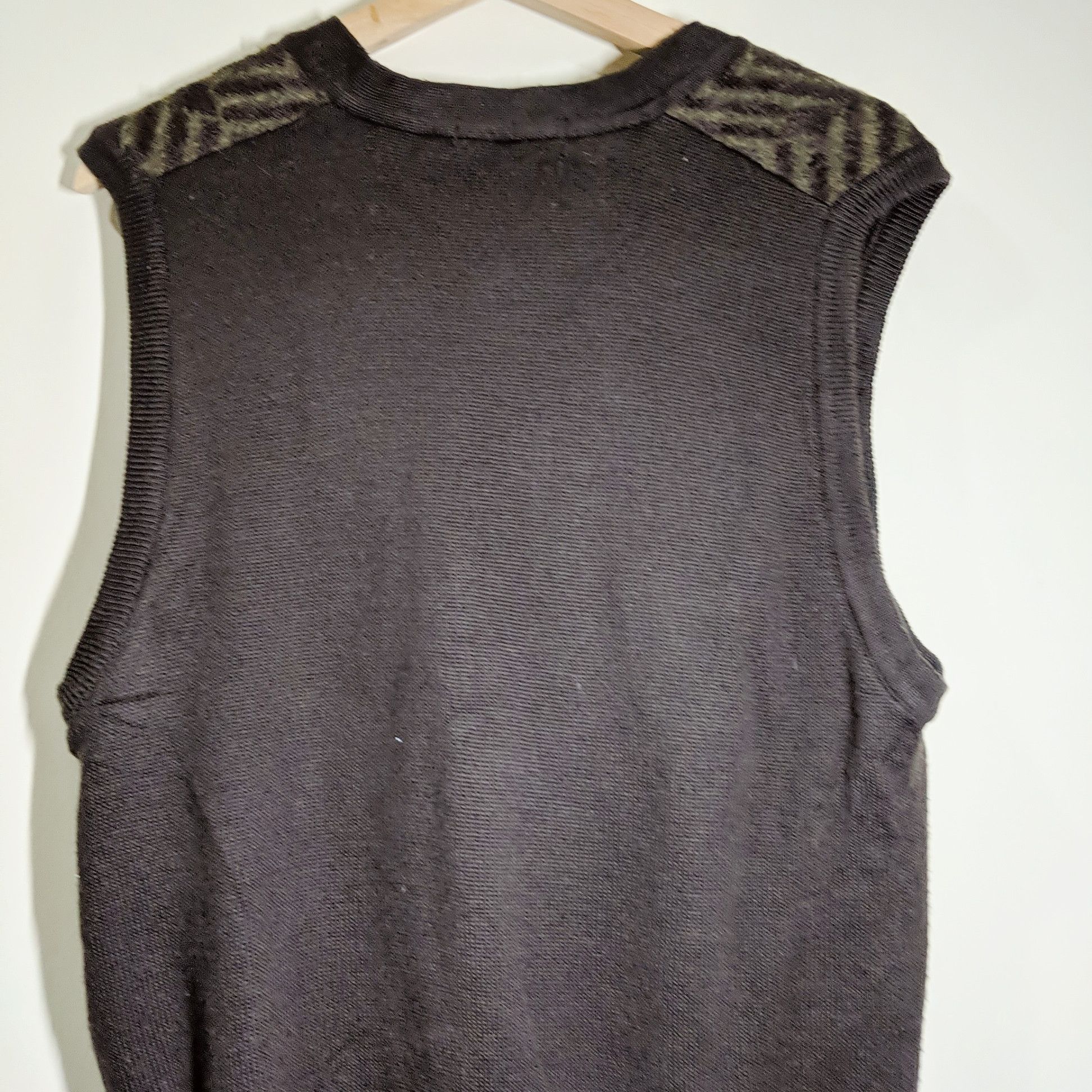 Japanese Brand Vintage Be Gentle Japan Brand Sleeveless Knitwear Cardigan Size US M / EU 48-50 / 2 - 10 Thumbnail