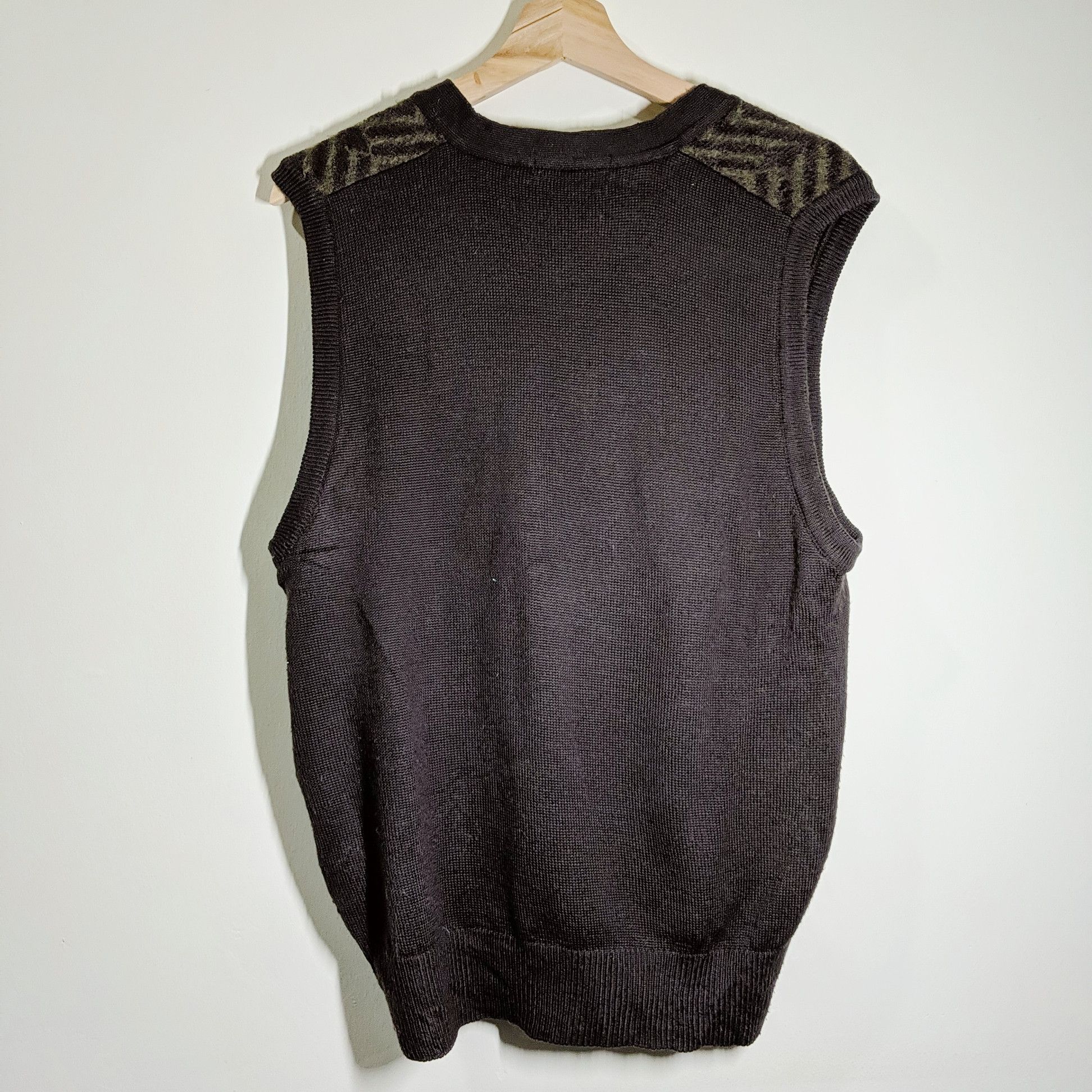 Japanese Brand Vintage Be Gentle Japan Brand Sleeveless Knitwear Cardigan Size US M / EU 48-50 / 2 - 11 Thumbnail