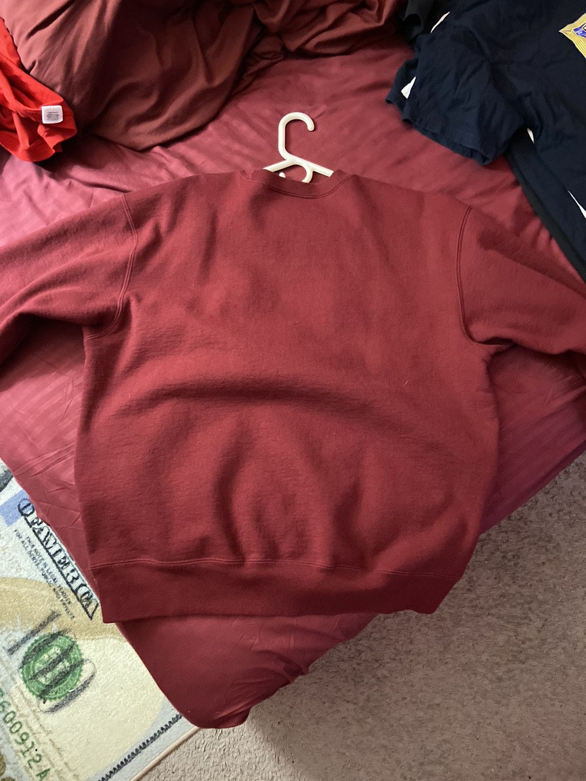 Supreme Supreme Cardinal box logo crewneck Size US L / EU 52-54 / 3 - 3 Thumbnail