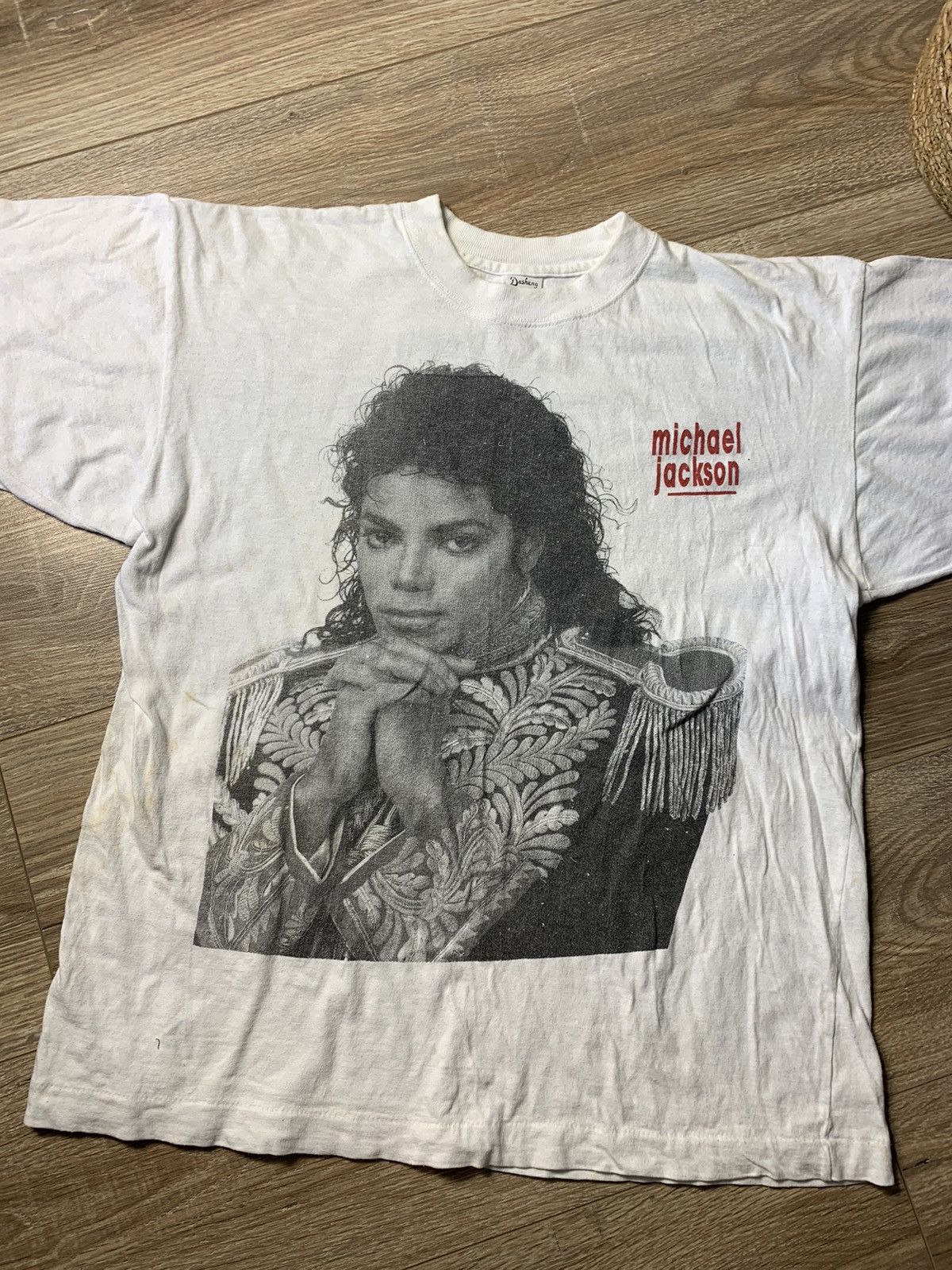 Band Tees Rare Vintage 80s-90s Michael Jackson Printed Tshirt Size US M / EU 48-50 / 2 - 2 Thumbnail