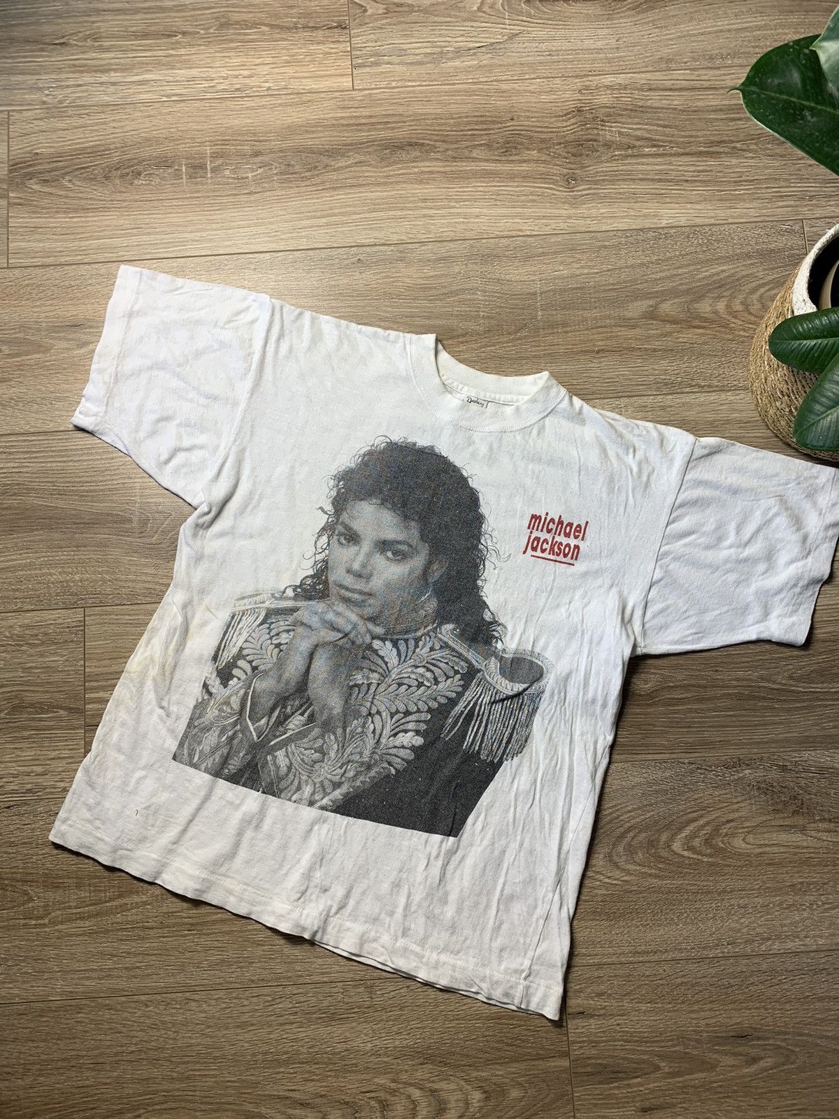 Band Tees Rare Vintage 80s-90s Michael Jackson Printed Tshirt Size US M / EU 48-50 / 2 - 1 Thumbnail