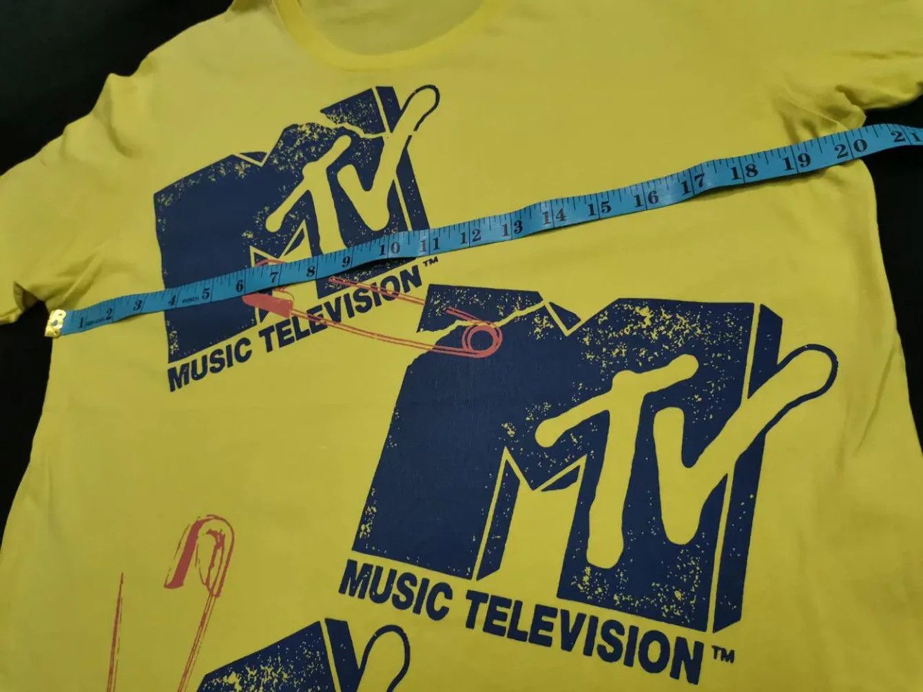 Designer × Japanese Brand × Mtv MTV Music Television Big Logo Graphic Tee Size US L / EU 52-54 / 3 - 4 Thumbnail