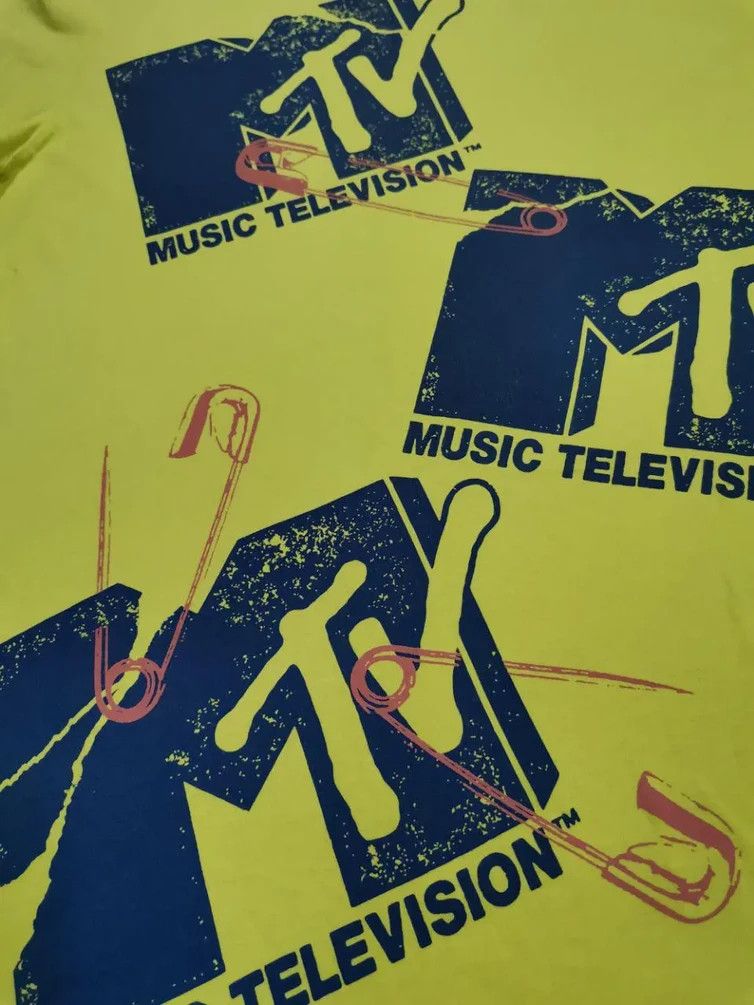 Designer × Japanese Brand × Mtv MTV Music Television Big Logo Graphic Tee Size US L / EU 52-54 / 3 - 1 Thumbnail