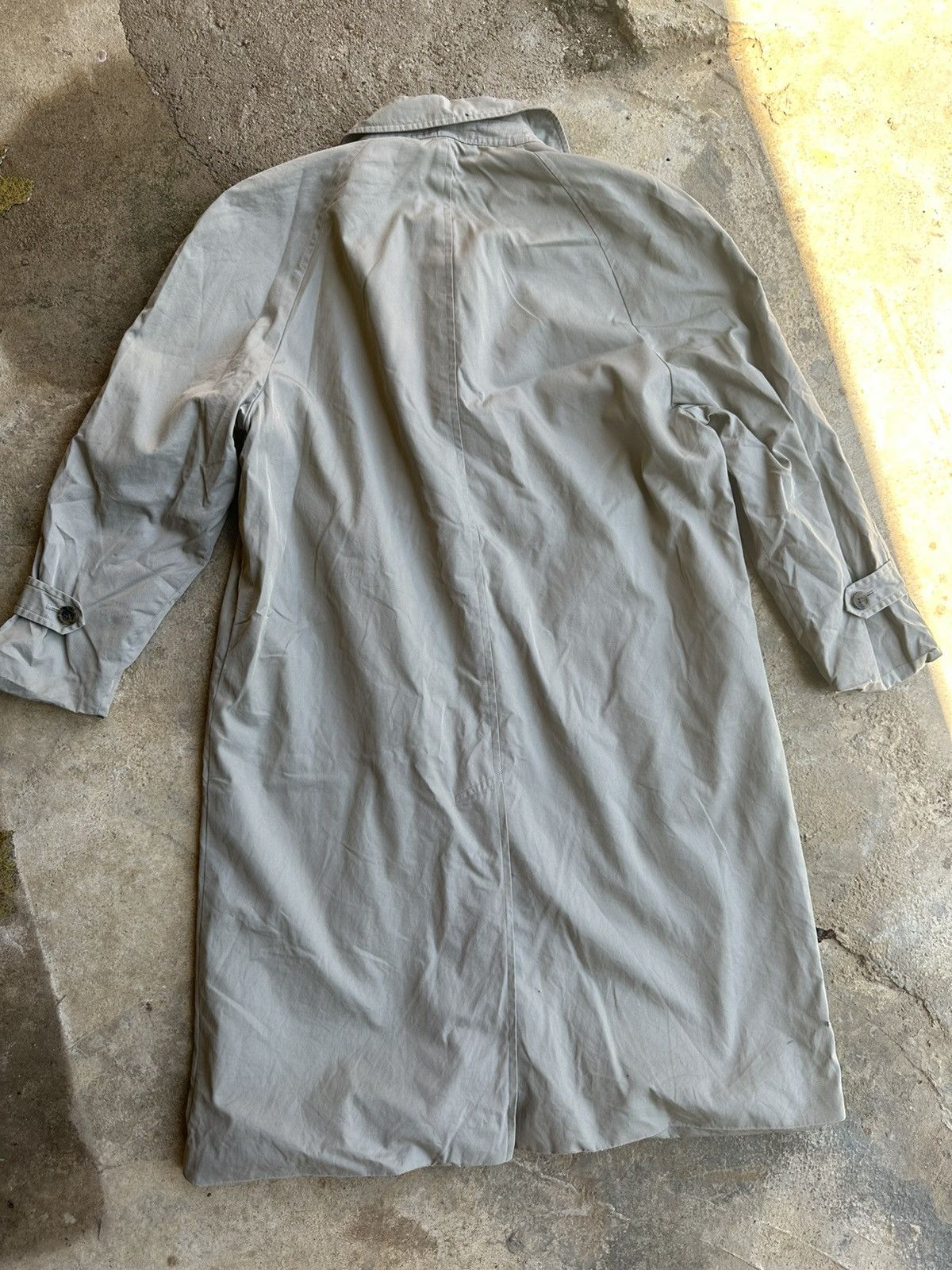 Issey Miyake Issey Miyake Studio Trench Coat Beige Size US M / EU 48-50 / 2 - 2 Thumbnail