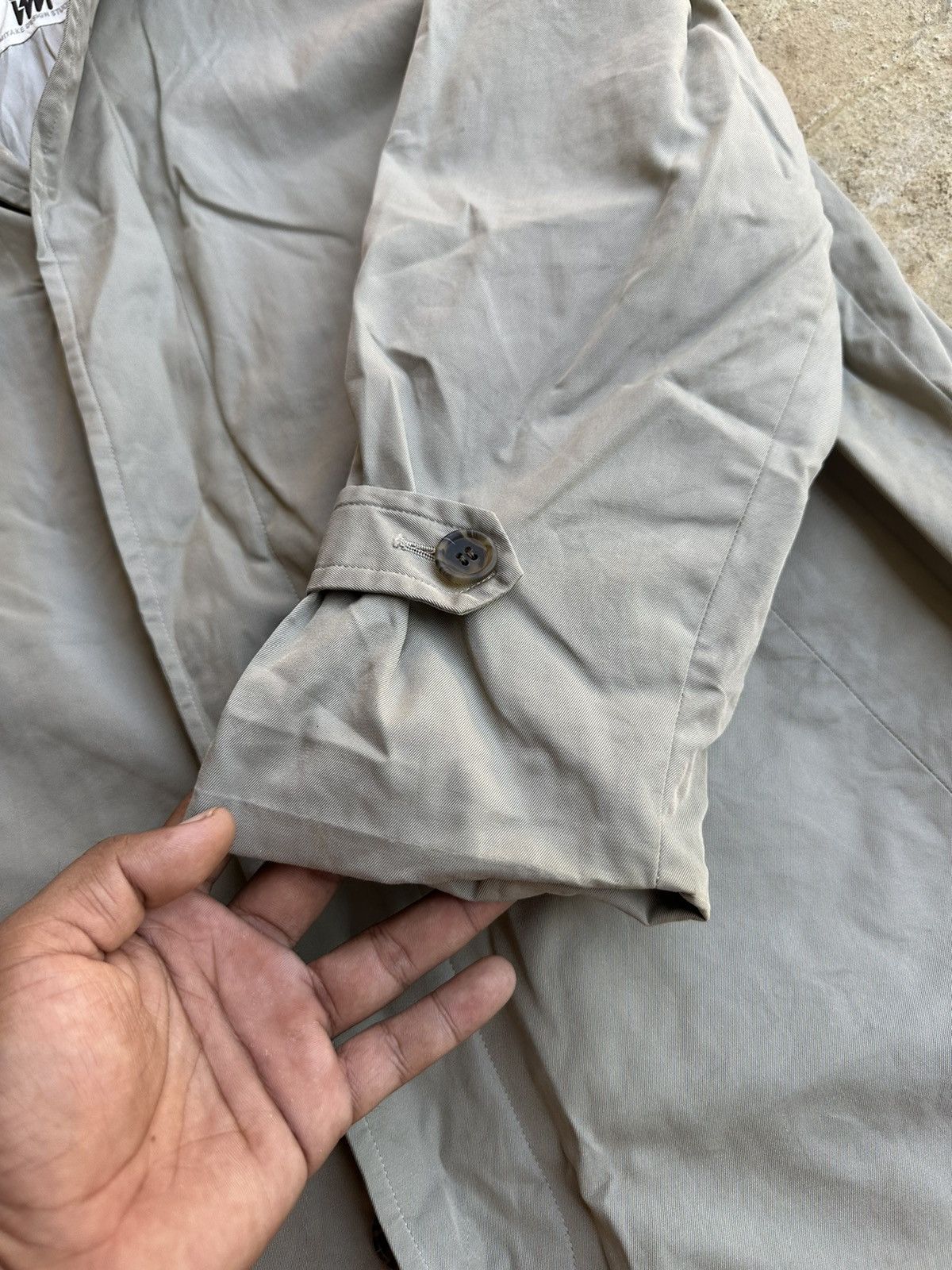 Issey Miyake Issey Miyake Studio Trench Coat Beige Size US M / EU 48-50 / 2 - 4 Thumbnail