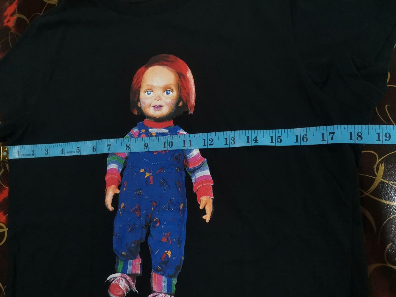 Japanese Brand × Vintage Chucky x Uniqlo Horror Movie Tshirt Women Cutting Size L / US 10 / IT 46 - 4 Thumbnail