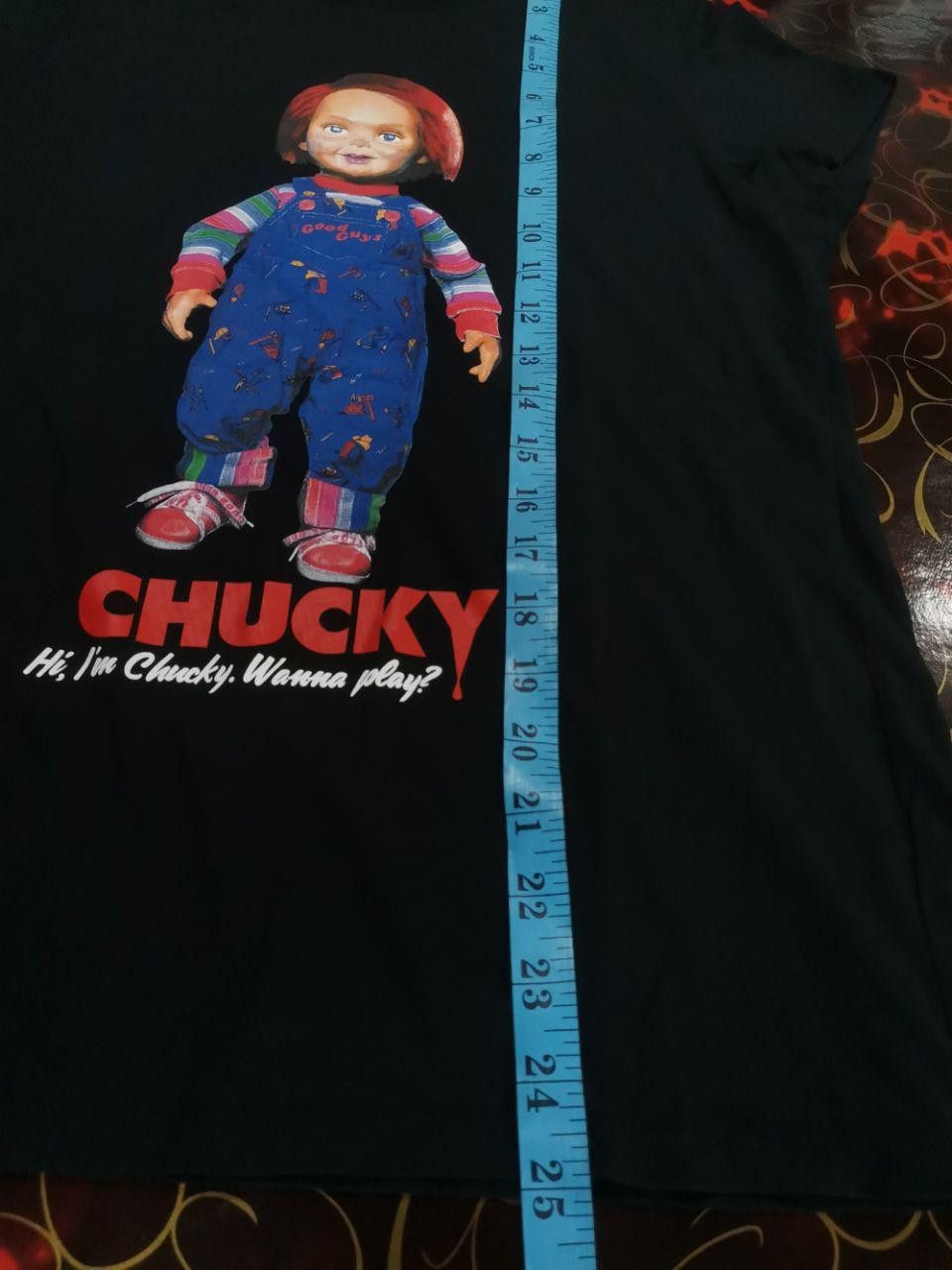 Japanese Brand × Vintage Chucky x Uniqlo Horror Movie Tshirt Women Cutting Size L / US 10 / IT 46 - 5 Thumbnail