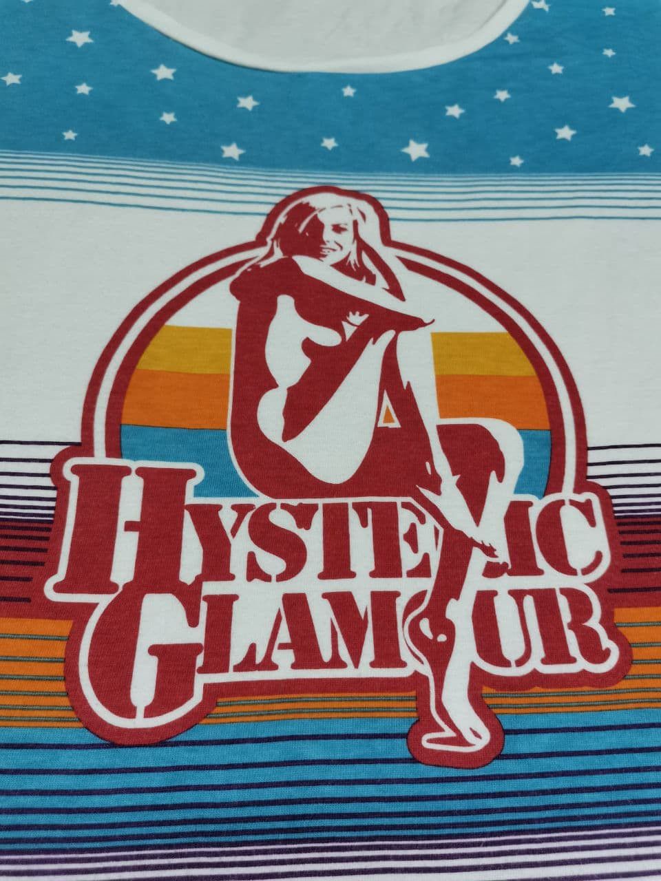 image of Hysteric Glamour Sexy Nude Girl/ Hookup in White, Men's (Size Medium)