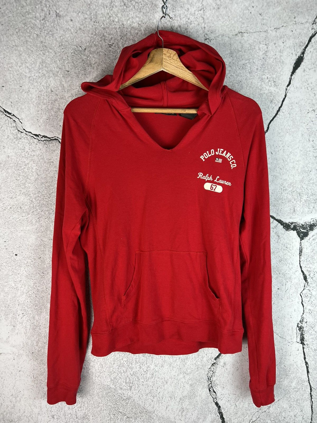 Lauren Ralph Lauren Vintage Polo Jeans Co Ralph Lauren light hoodie Size M / US 6-8 / IT 42-44 - 1 Thumbnail