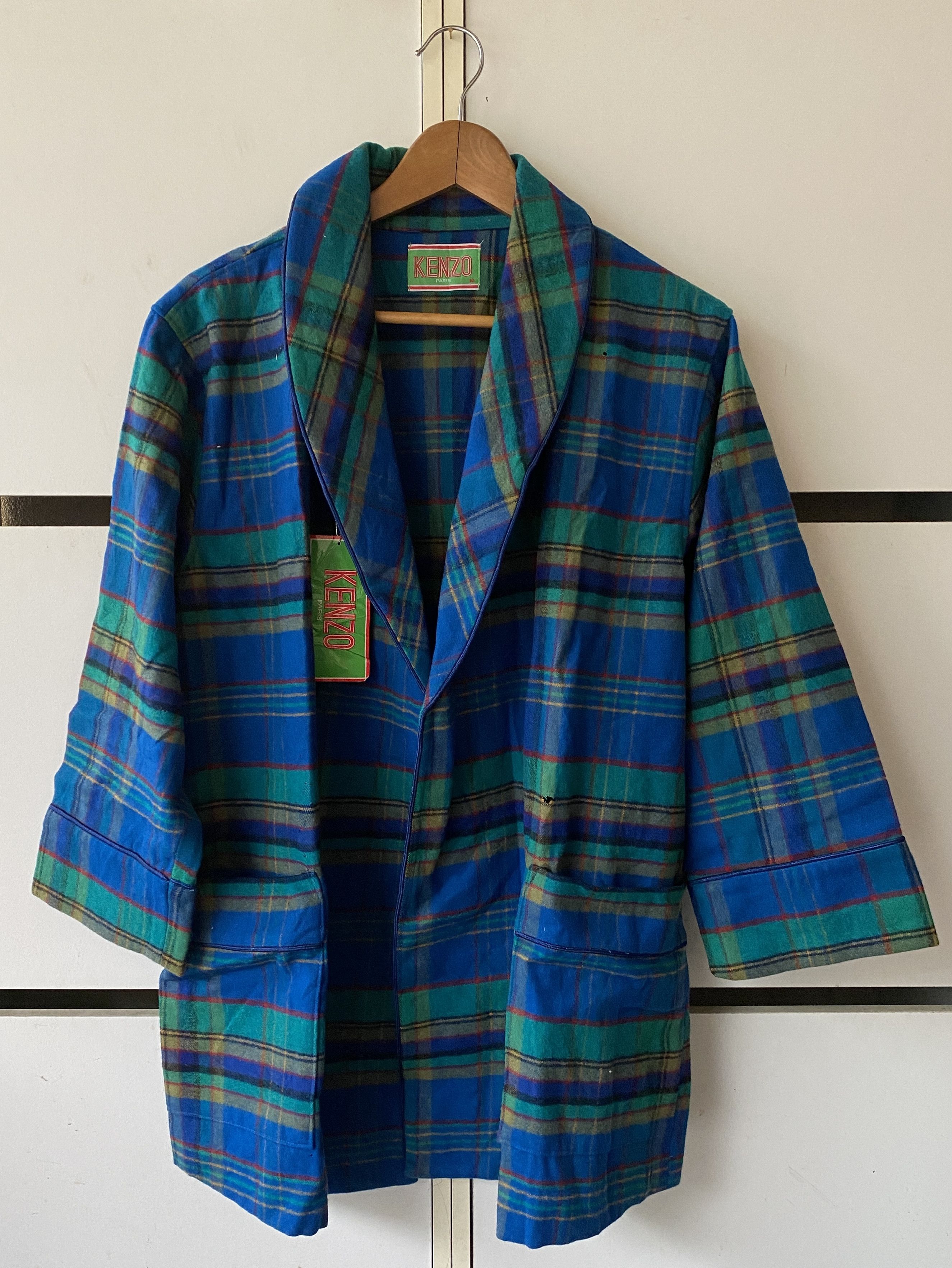 Japanese Brand × Kenzo KENZO PARIS SLEEPWEAR JACKET Size US M / EU 48-50 / 2 - 1 Thumbnail