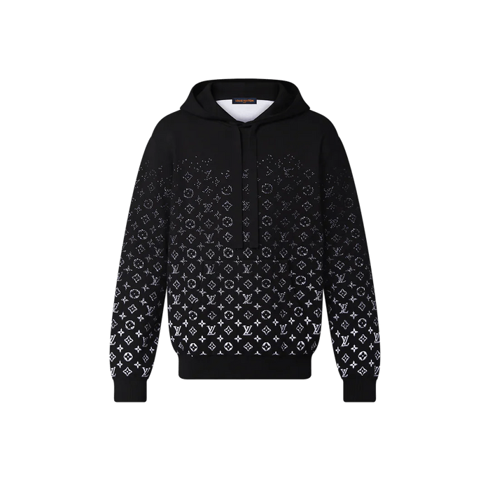 Louis Vuitton LV Monogram Gradient Fil Coupe Black Sweatshirt