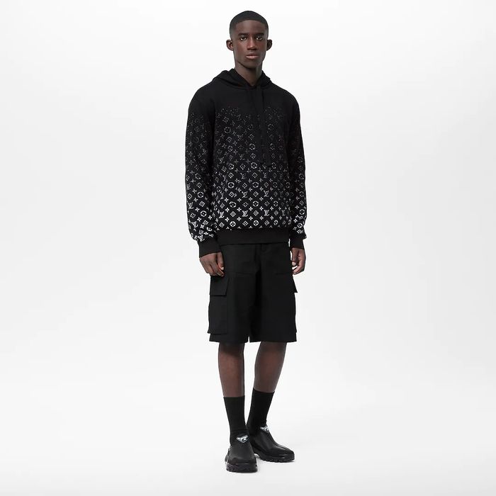 Louis Vuitton Gradient Monogram Fil Coup Sweatshirt,Sweaters & Hoodies