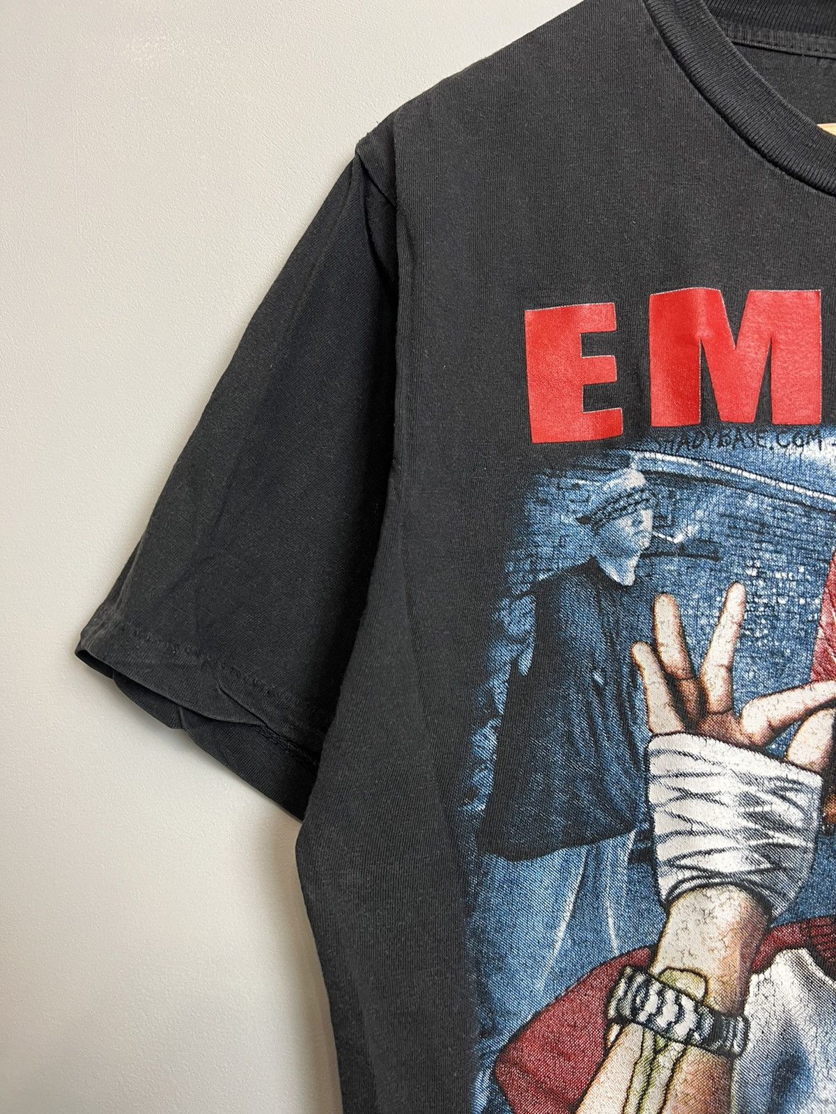 Band Tees RARE VINTAGE EMINEM T SHIRT THE MARSHALL MATHERS LP BOOTLEG Size US L / EU 52-54 / 3 - 5 Thumbnail