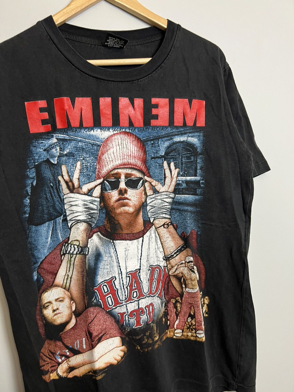 Band Tees RARE VINTAGE EMINEM T SHIRT THE MARSHALL MATHERS LP BOOTLEG Size US L / EU 52-54 / 3 - 3 Thumbnail