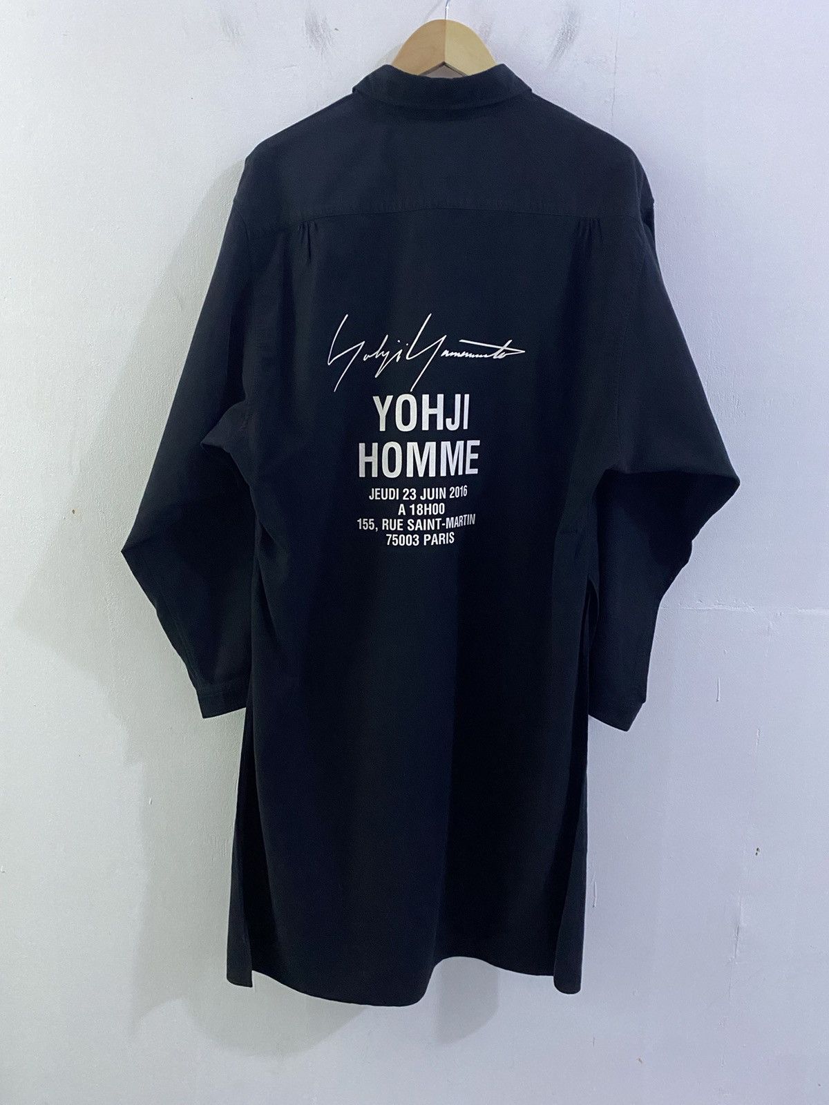 Chemise Asymétrique Yohji Yamamoto Taille 36 - Coton Blanc - Occasion Très Bon état