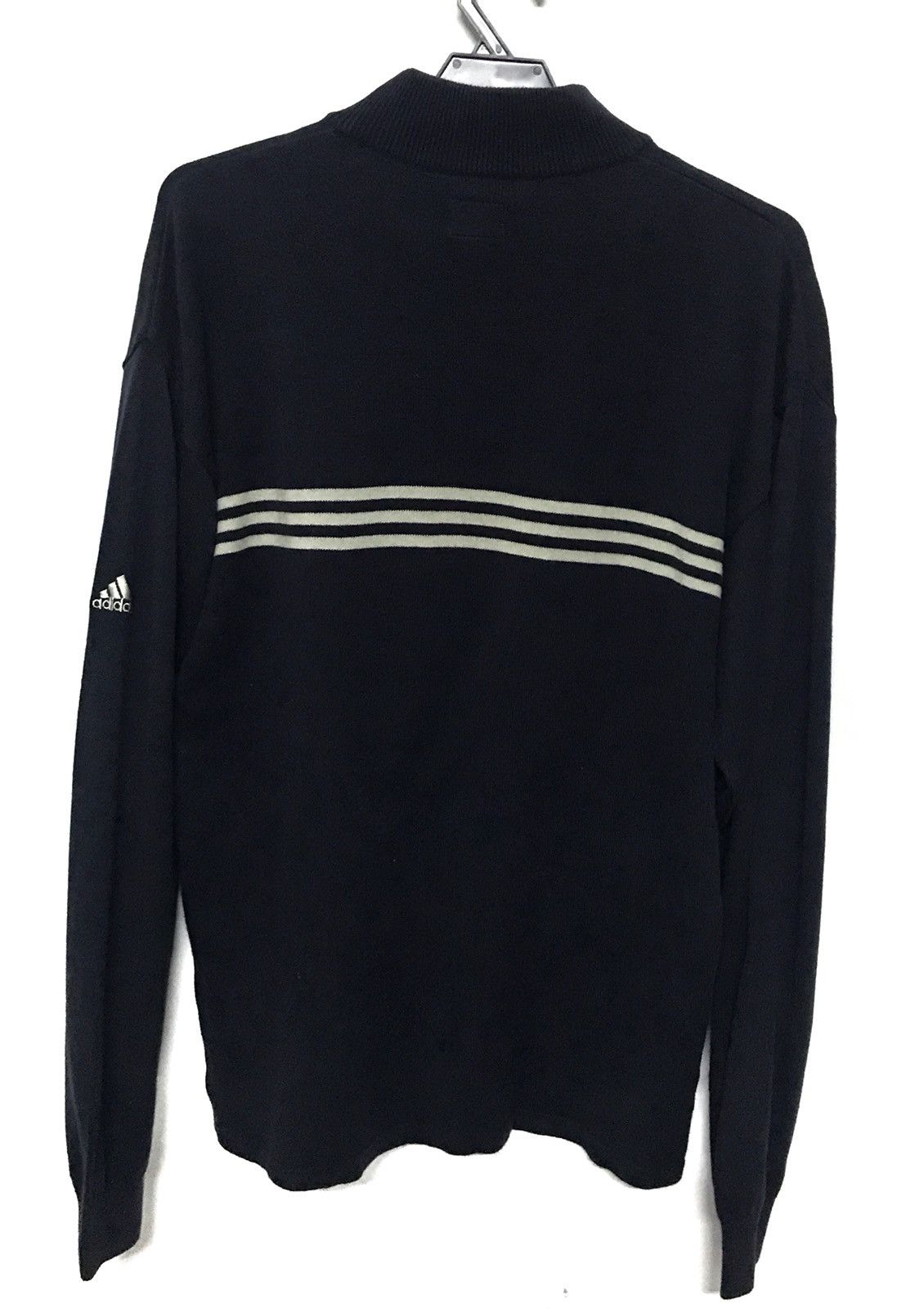 Adidas adidas sweatshirt turtleneck collar with 3 material Size US M / EU 48-50 / 2 - 5 Thumbnail