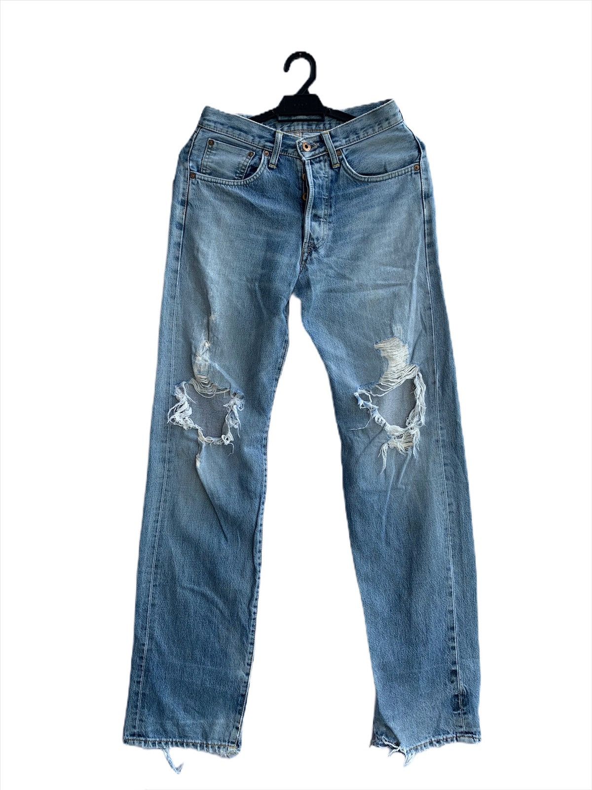 Vintage Selvedge Distressed Denim made in Japan