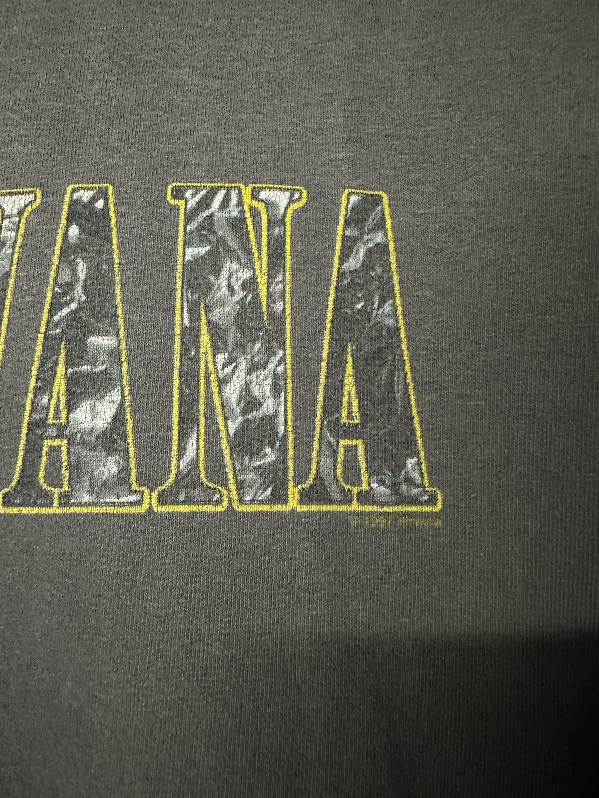 Band Tees Vintage 90s Nirvana Smile Grunge Faded Tee Size US M / EU 48-50 / 2 - 3 Thumbnail