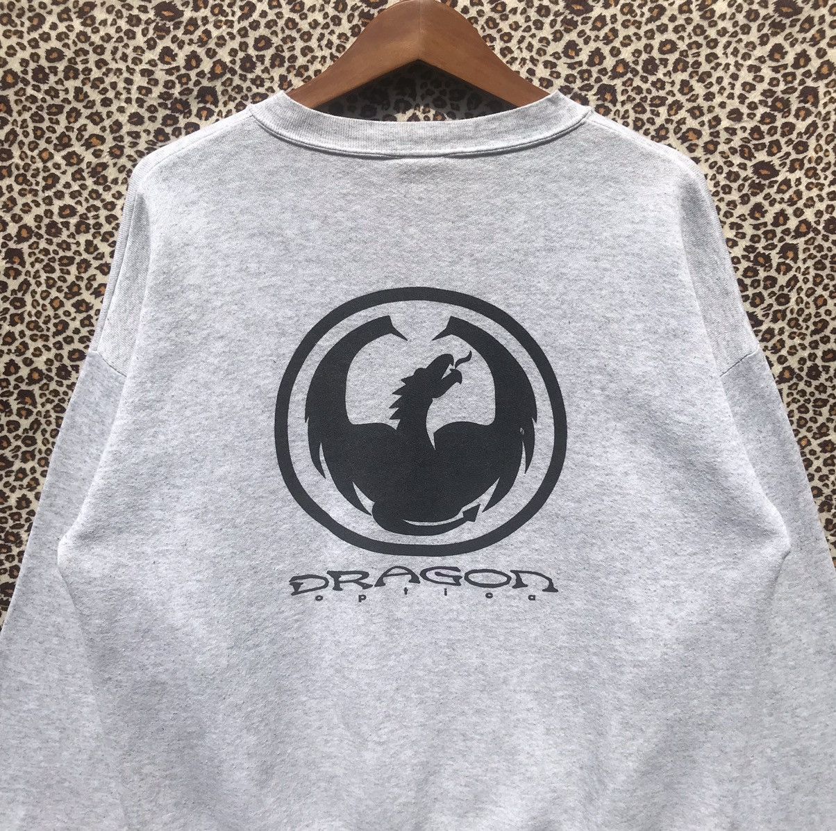 Vintage Vintage 90s Dragon Optical Skateboard Sweatshirt Size US L / EU 52-54 / 3 - 7 Thumbnail