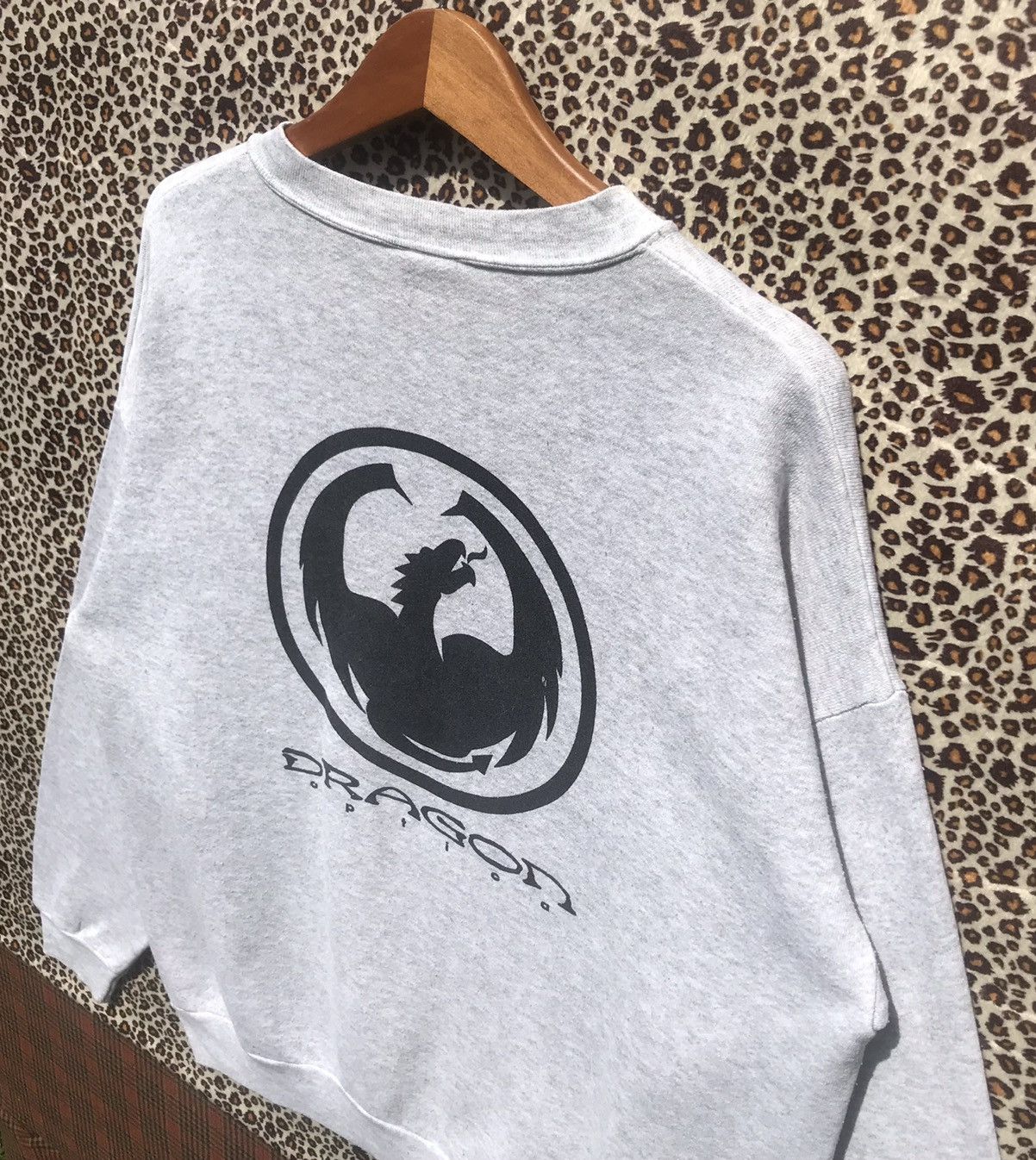 Vintage Vintage 90s Dragon Optical Skateboard Sweatshirt Size US L / EU 52-54 / 3 - 5 Thumbnail