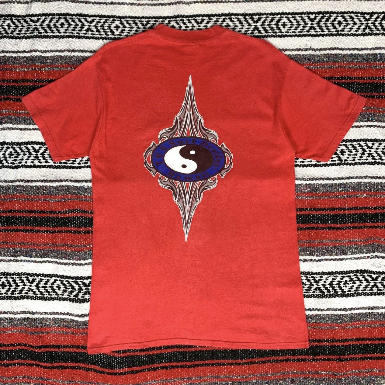 💥Rare💥Vintage T&C Surf Design Hawaii Shirt Surfboards