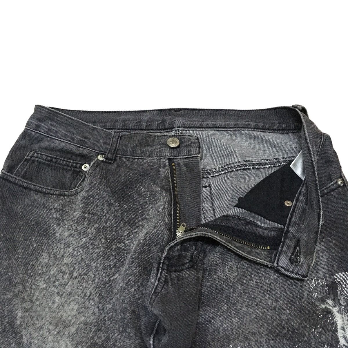 Japanese Brand Vintage Japanese Brand Bernings Sho Flared Jeans 1990s Size US 29 - 7 Thumbnail