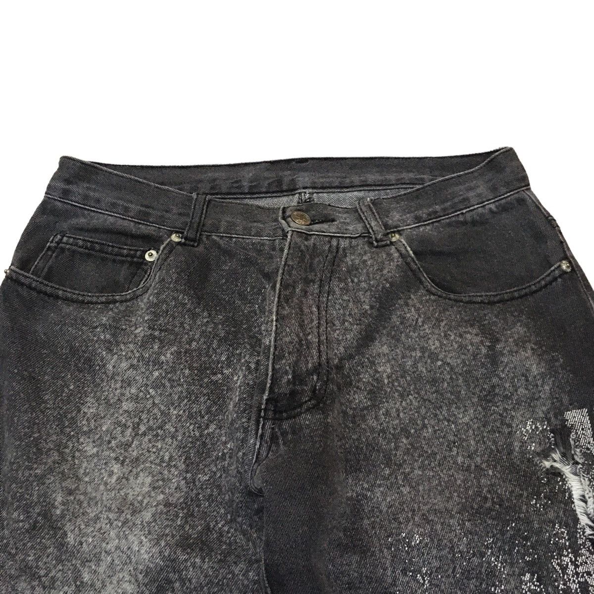 Japanese Brand Vintage Japanese Brand Bernings Sho Flared Jeans 1990s Size US 29 - 3 Thumbnail