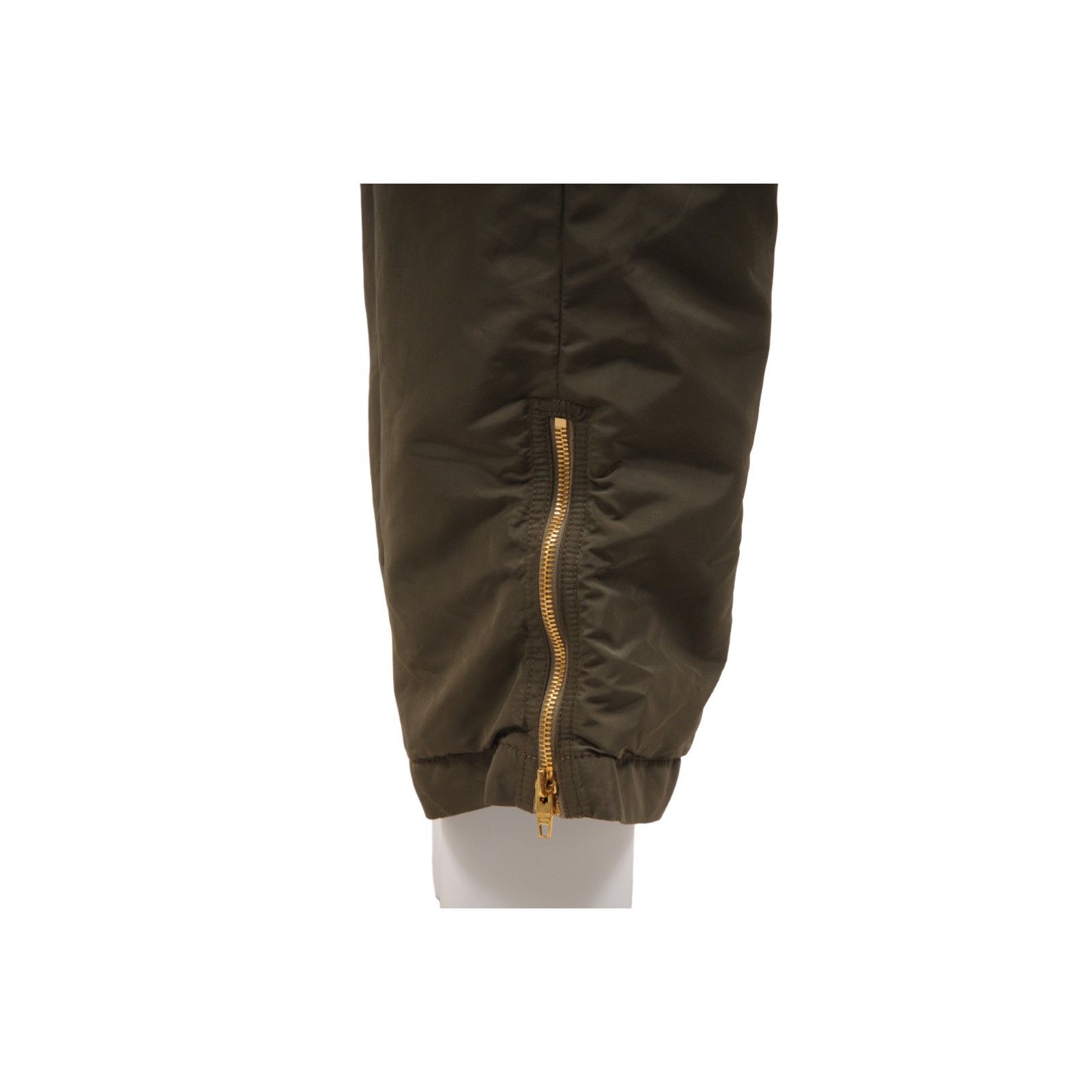 Celine Green Kaki Lightweight Cargo Pants Size 27" / US 4 / IT 40 - 6 Thumbnail