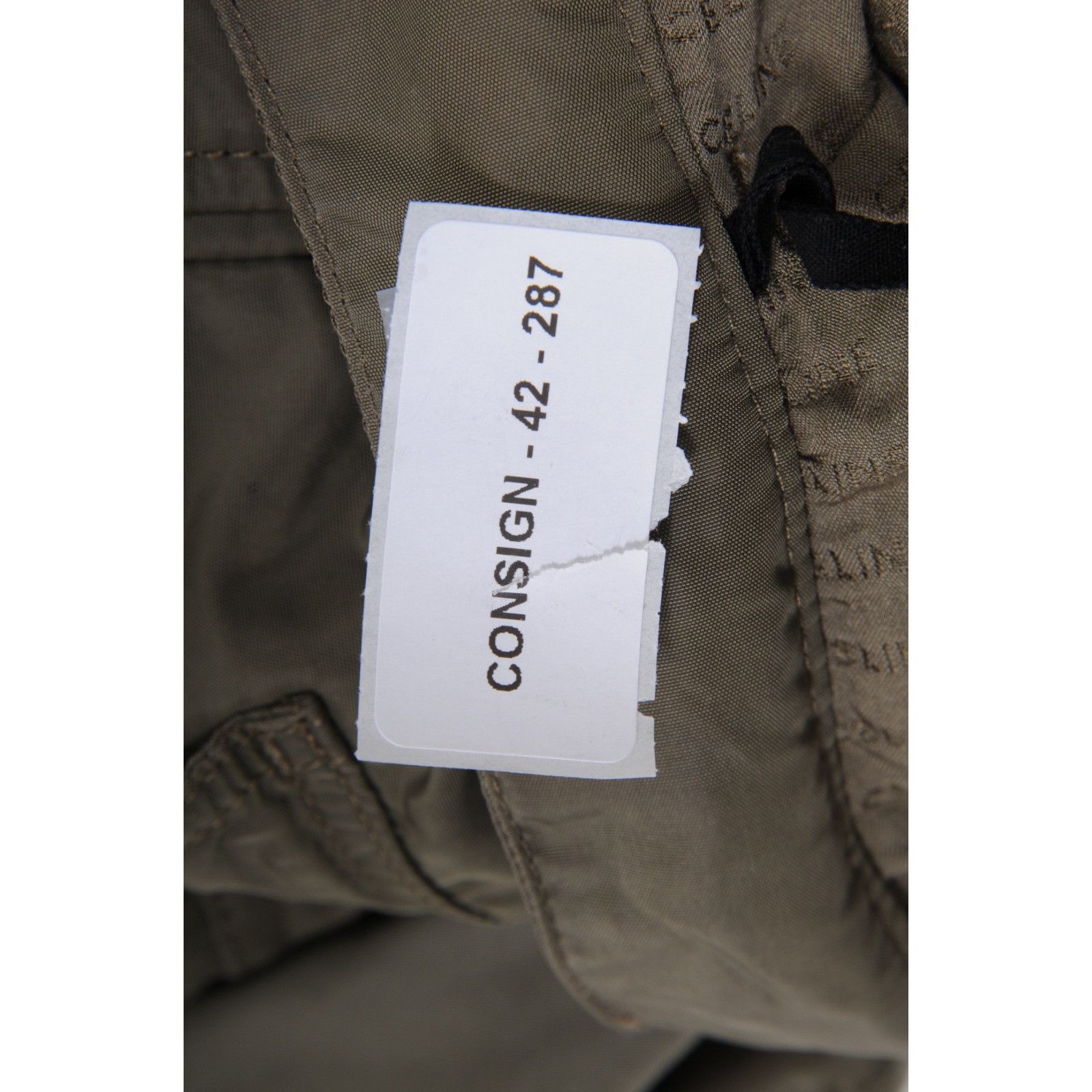 Celine Green Kaki Lightweight Cargo Pants Size 27" / US 4 / IT 40 - 13 Thumbnail