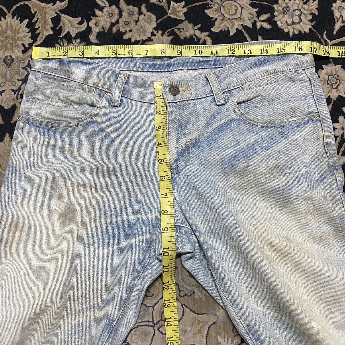 Tornado Mart Vintage Tornado Mart Thrashed Denim Flare Jeans Size US 32 / EU 48 - 16 Thumbnail