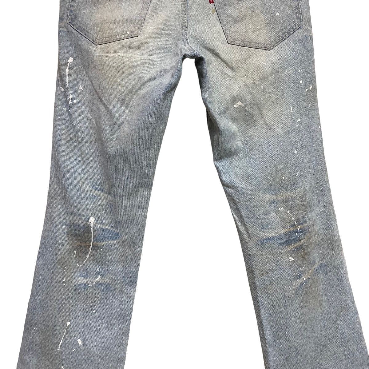 Tornado Mart Vintage Tornado Mart Thrashed Denim Flare Jeans Size US 32 / EU 48 - 11 Thumbnail