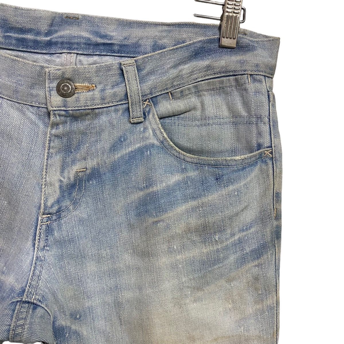 Tornado Mart Vintage Tornado Mart Thrashed Denim Flare Jeans Size US 32 / EU 48 - 4 Thumbnail