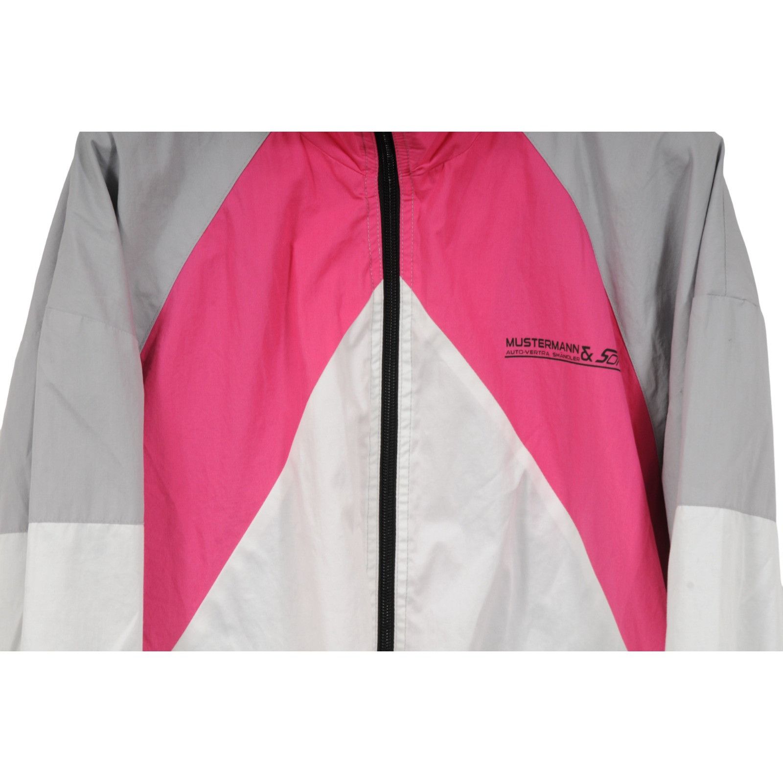 Vetements Color Block Pink Gray Mustermann Track Jacket Size S / US 4 / IT 40 - 3 Thumbnail