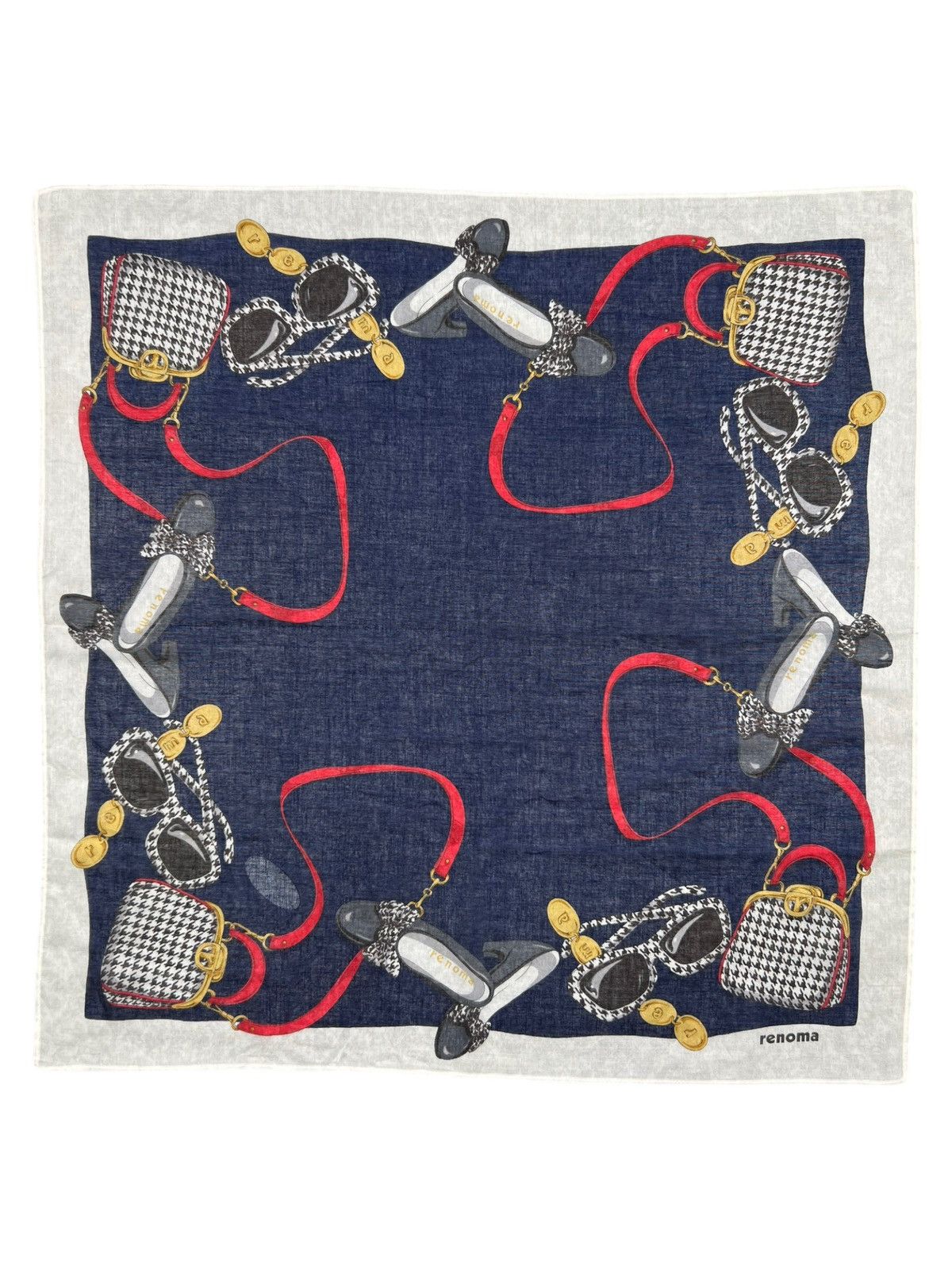 Renoma Renoma Handkerchief Neckerchief Bandana Pocketsquare Size ONE SIZE - 2 Thumbnail