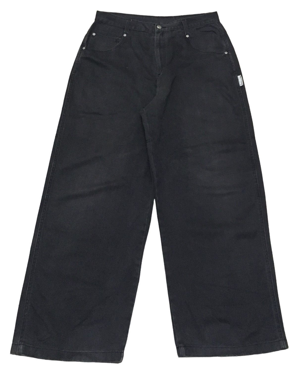 If Six Was Nine × Japanese Brand Vintage Japanese Brand Devil Gang Sukajan Baggy Jeans 1990s Size US 33 - 2 Thumbnail