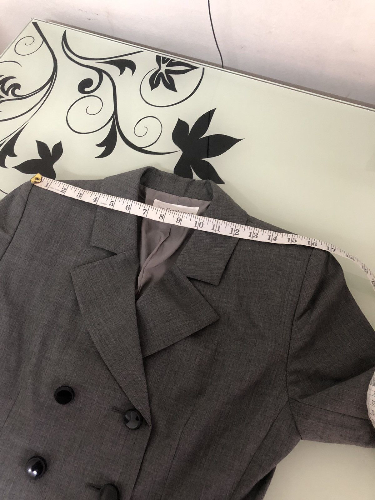 Yves Saint Laurent Vintage Yves Saint Laurent Double Breasted Blazer Jacket Size XS / US 0-2 / IT 36-38 - 19 Thumbnail