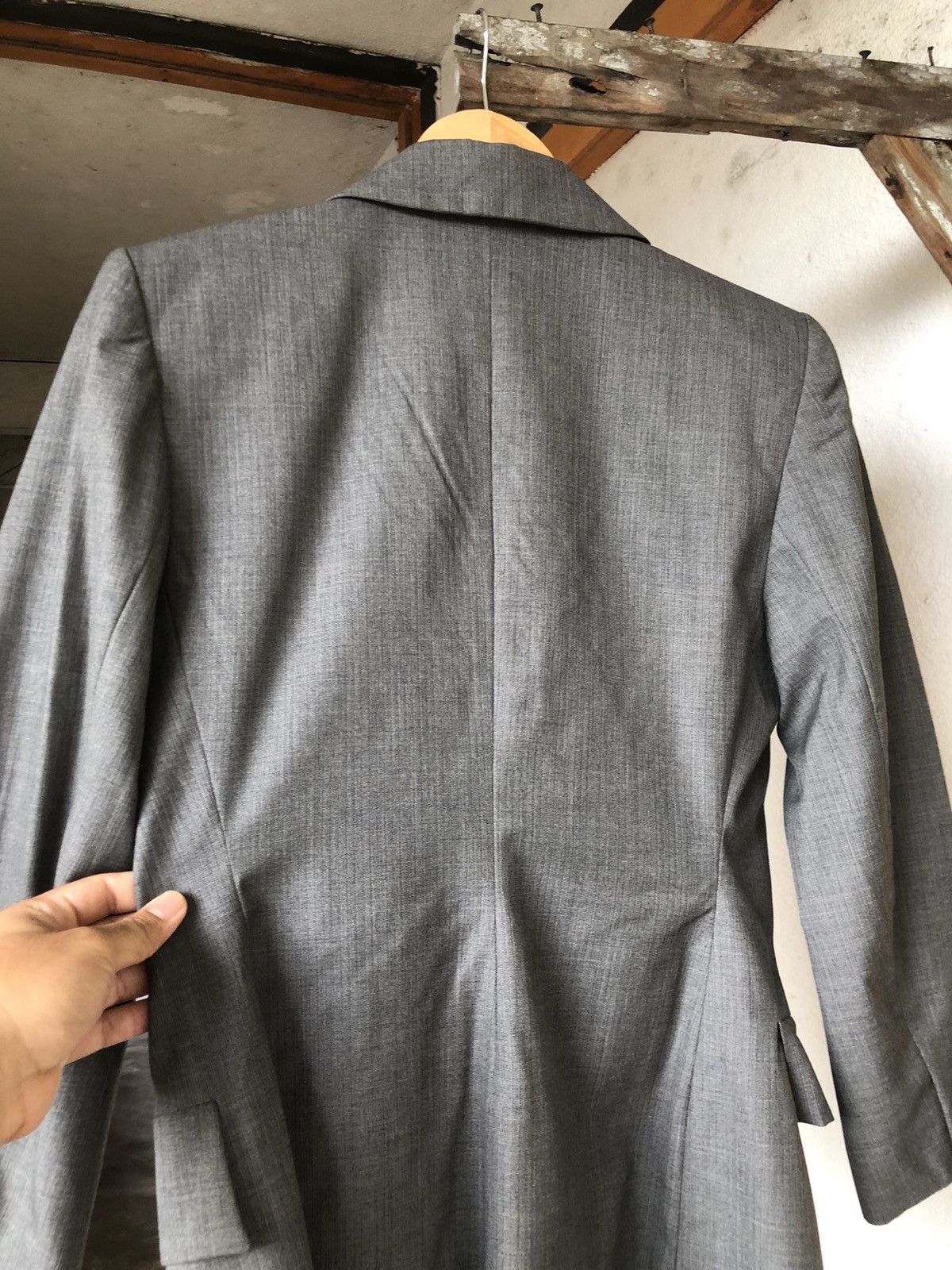 Yves Saint Laurent Vintage Yves Saint Laurent Double Breasted Blazer Jacket Size XS / US 0-2 / IT 36-38 - 16 Thumbnail