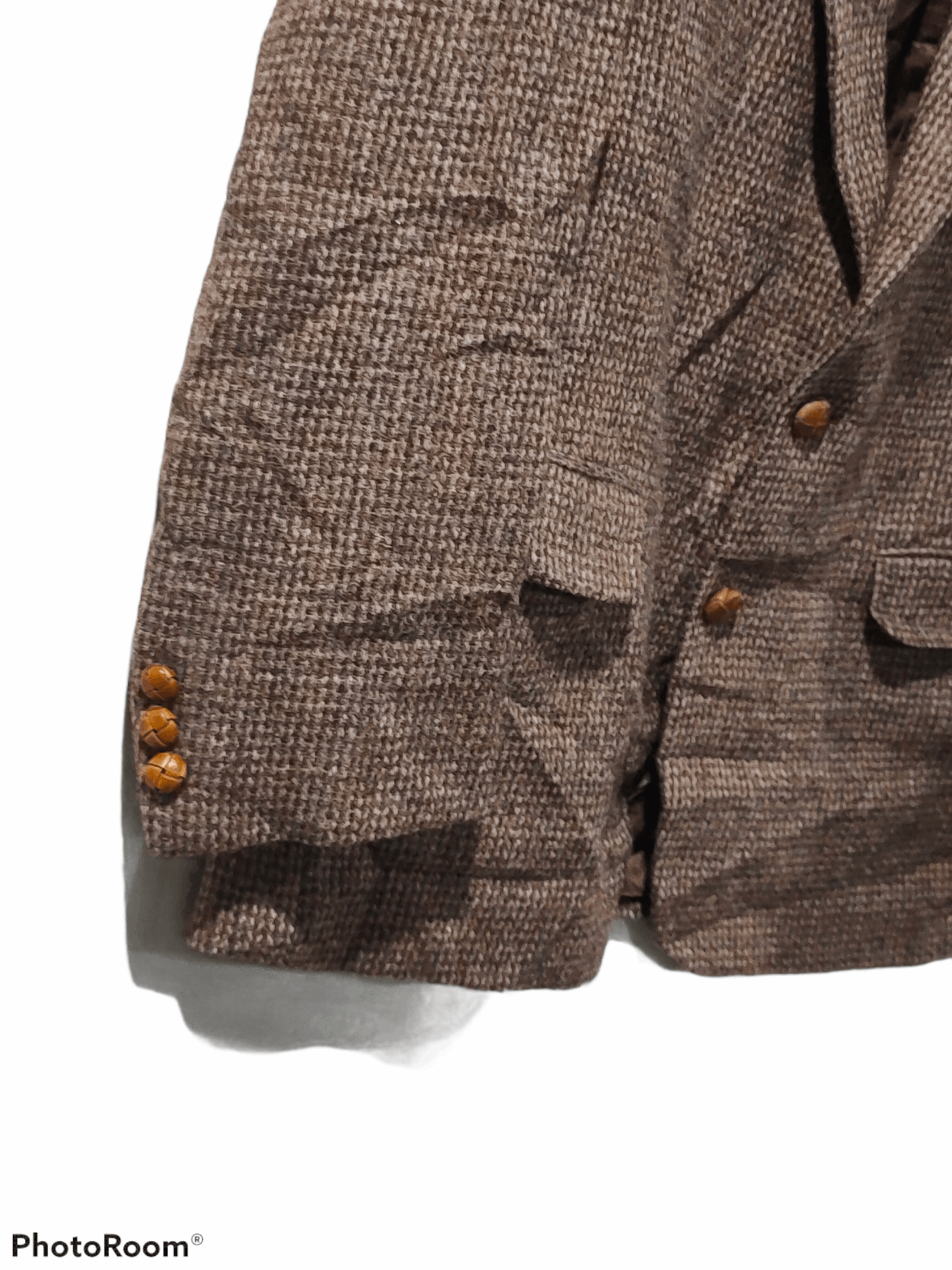 Harris Tweed Vintage the Harris Tweed blazer brown wool Size 42R - 5 Thumbnail