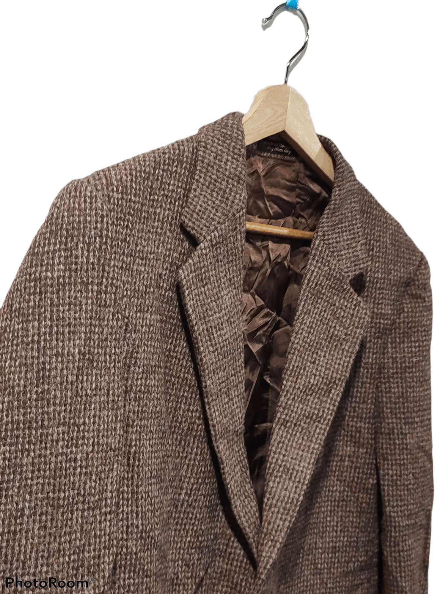 Harris Tweed Vintage the Harris Tweed blazer brown wool Size 42R - 2 Thumbnail