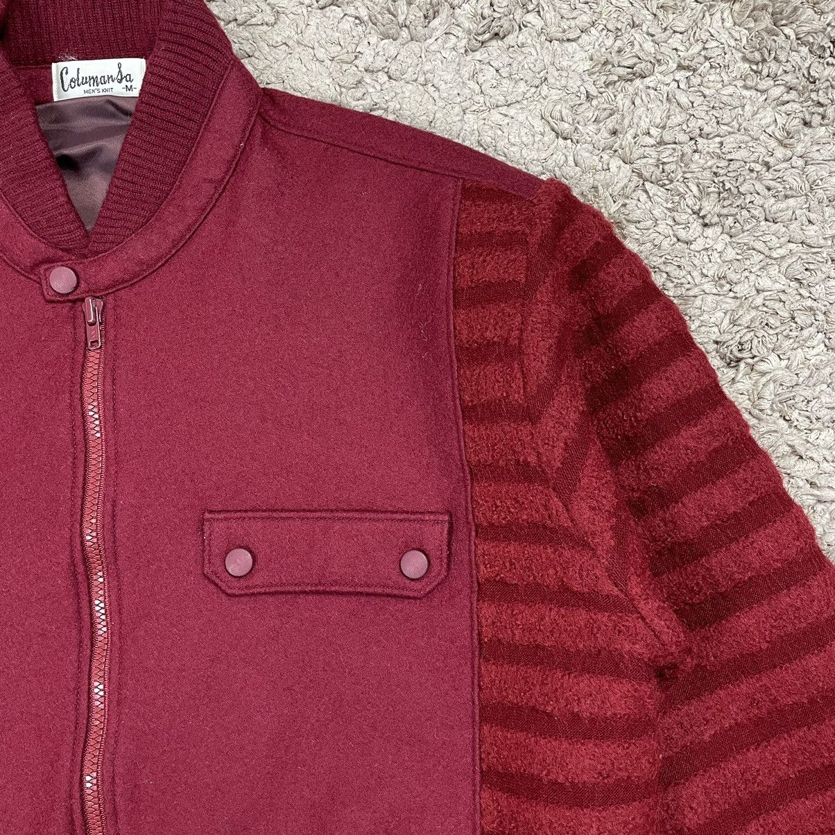 Japanese Brand × Vintage Vintage Wool Knit Japan Bomber Jacket Size US M / EU 48-50 / 2 - 9 Thumbnail