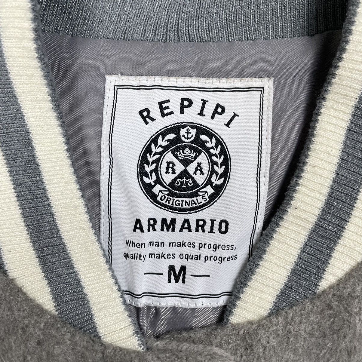 Japanese Brand × Vintage Vintage Japan Repipi Armario Varsity Jacket Size US M / EU 48-50 / 2 - 14 Thumbnail